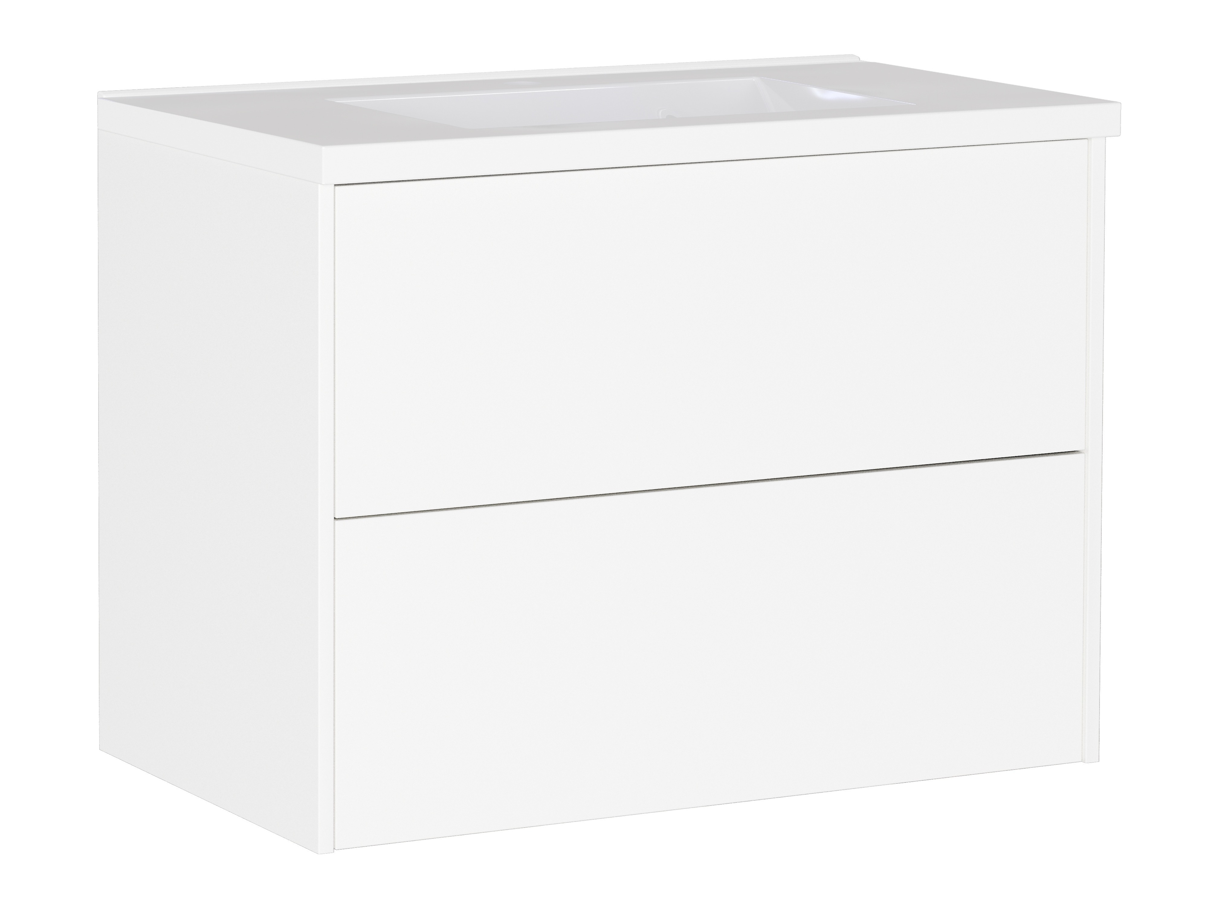 Pakabinama vonios spintelė praustuvui Sacramento 523 (Balta)