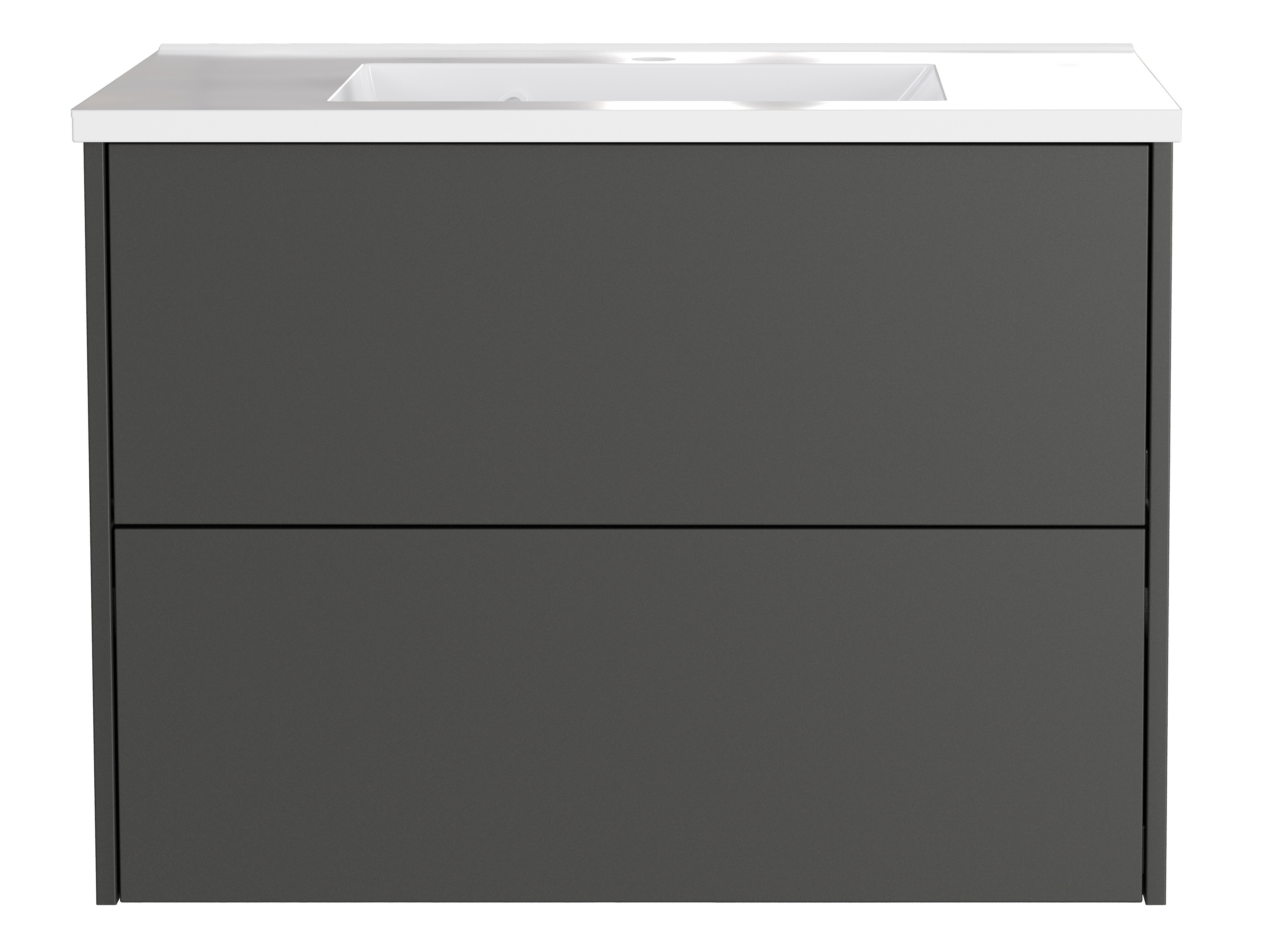 Pakabinama vonios spintelė praustuvui Sacramento 523 (Grafitas)