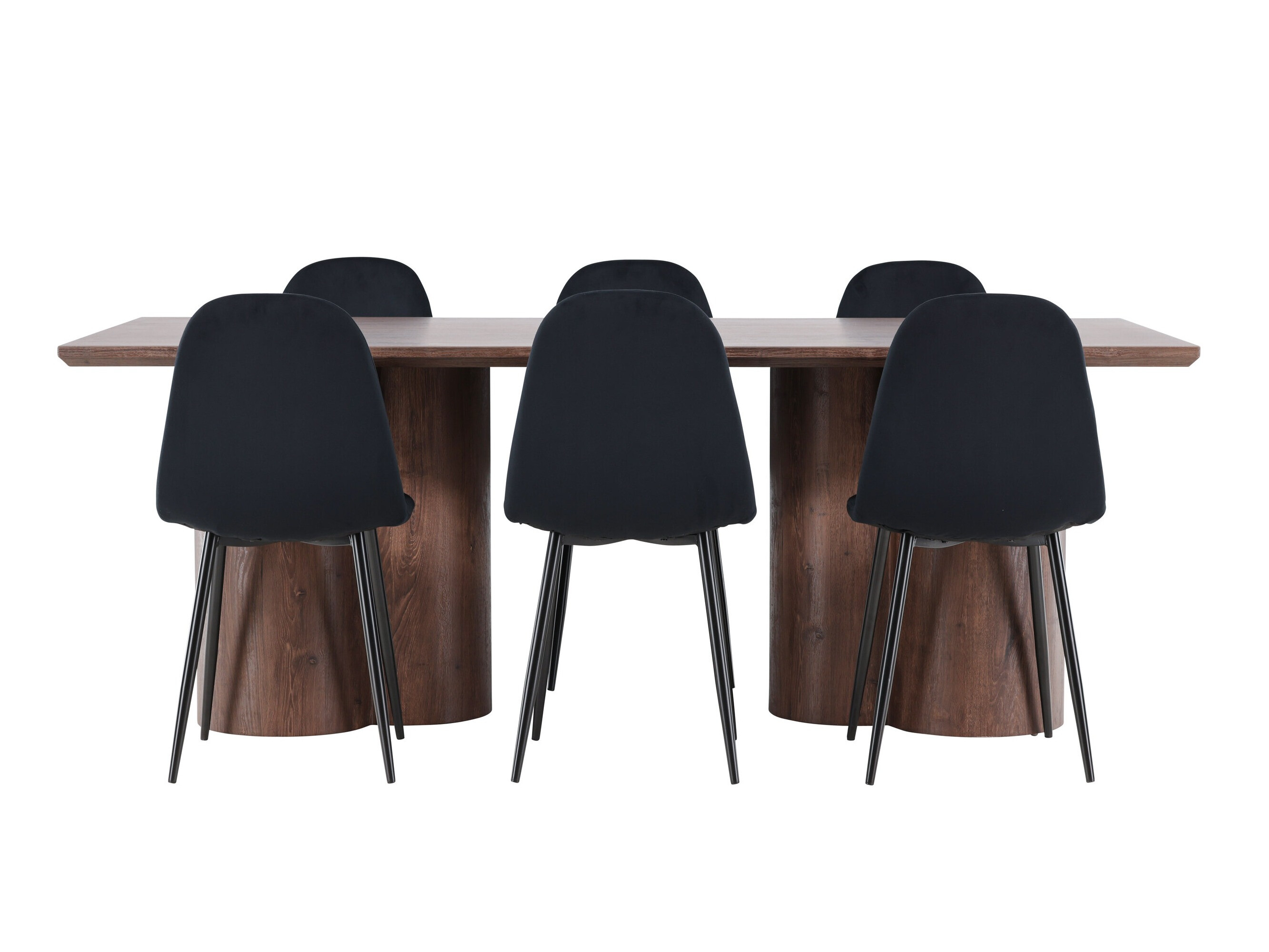 Valgomojo komplektas Dallas 4959 (Juoda)