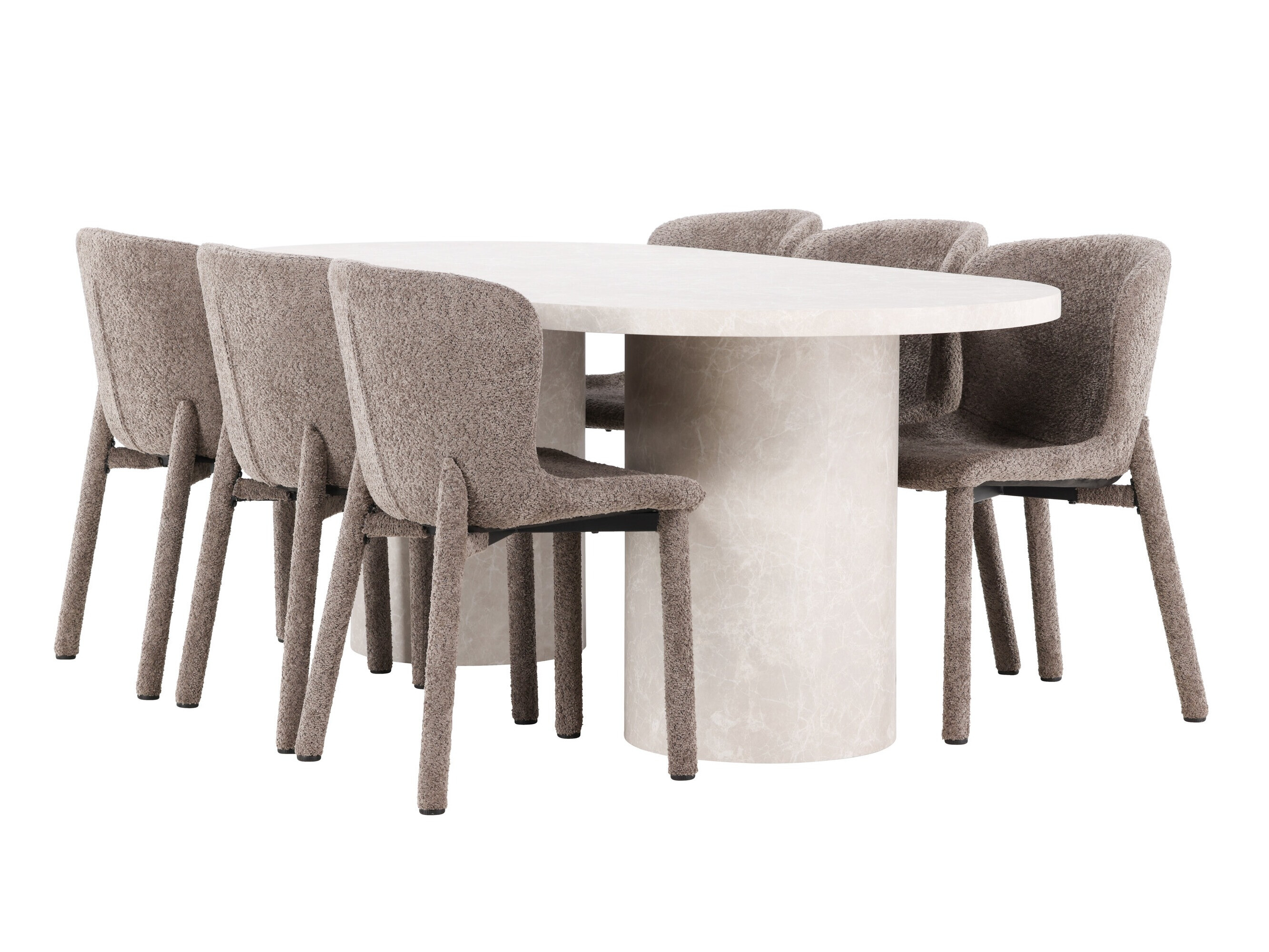 Valgomojo komplektas Dallas 4969 (Ruda)