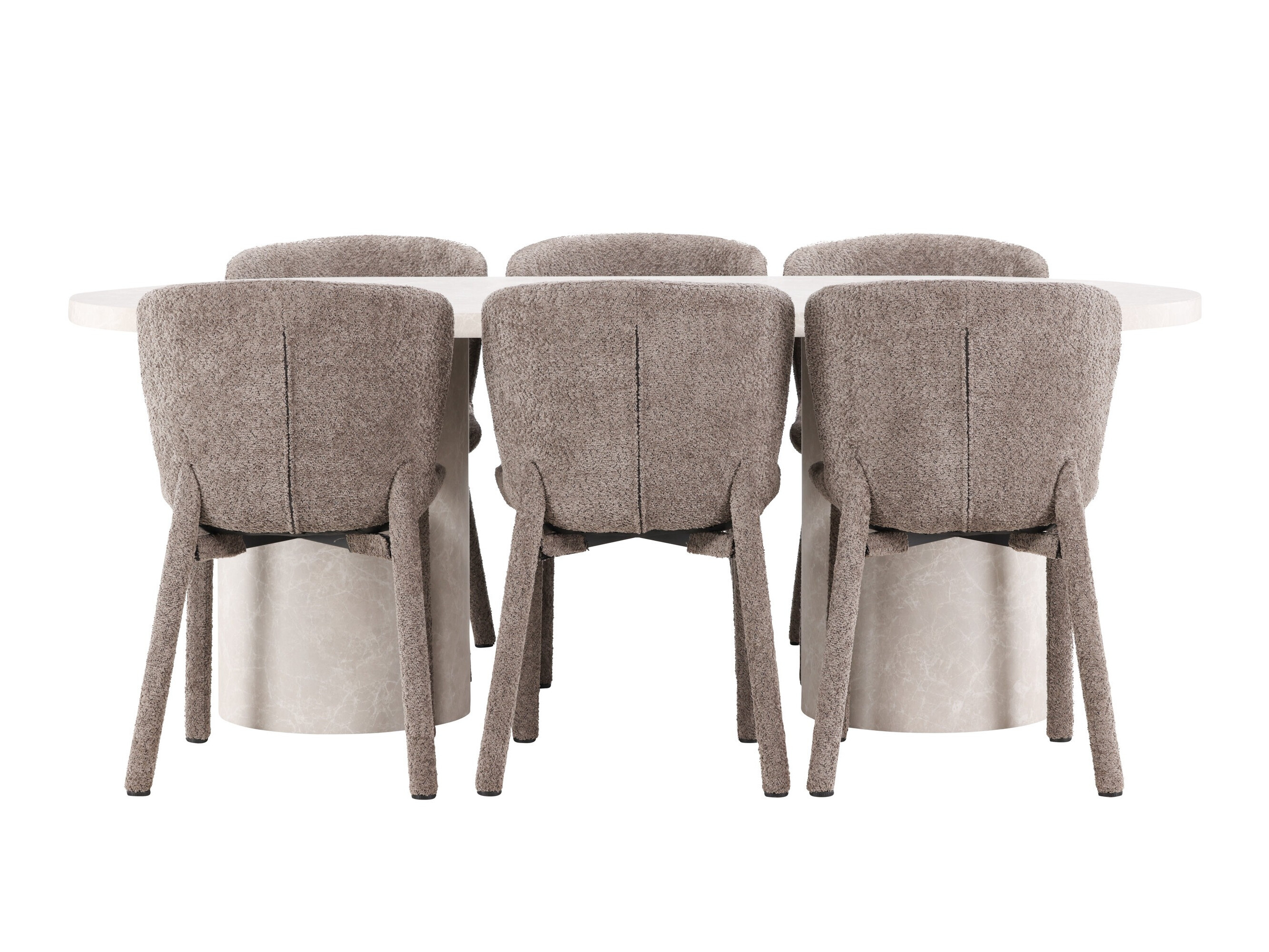 Valgomojo komplektas Dallas 4969 (Ruda)