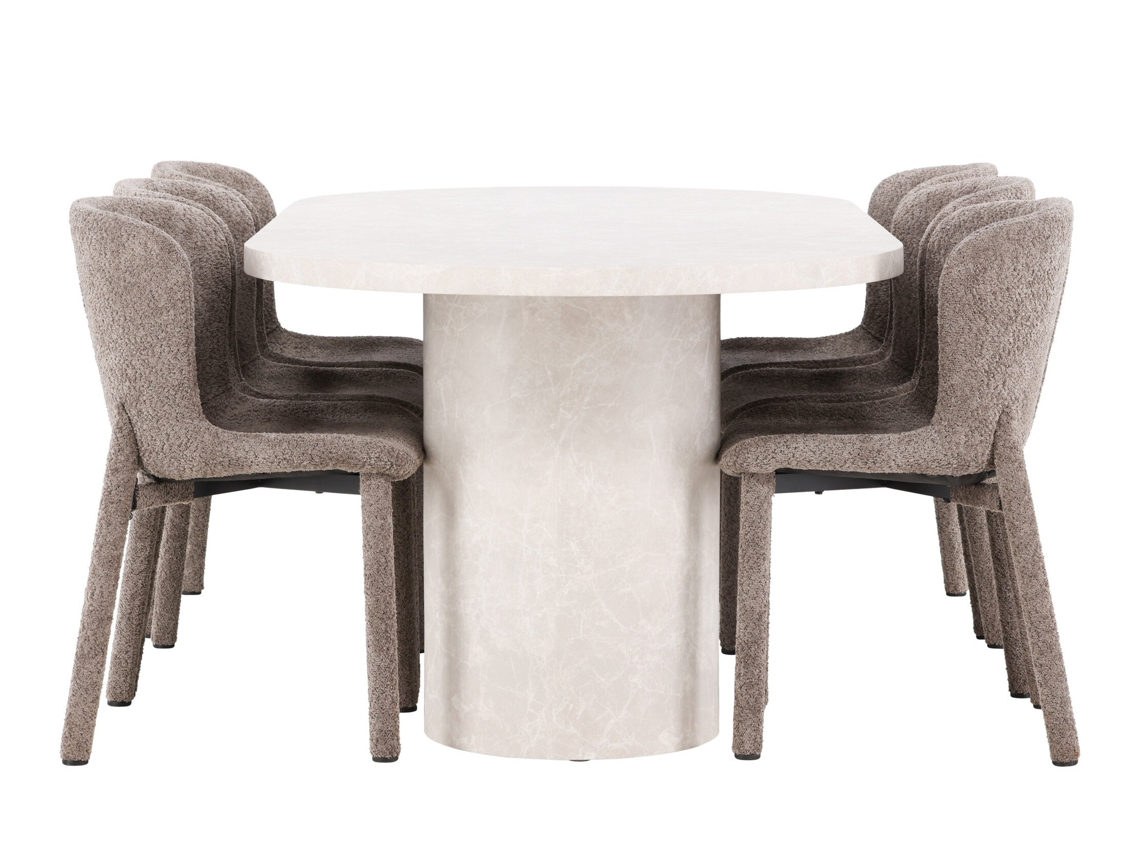 Valgomojo komplektas Dallas 4969 (Ruda)