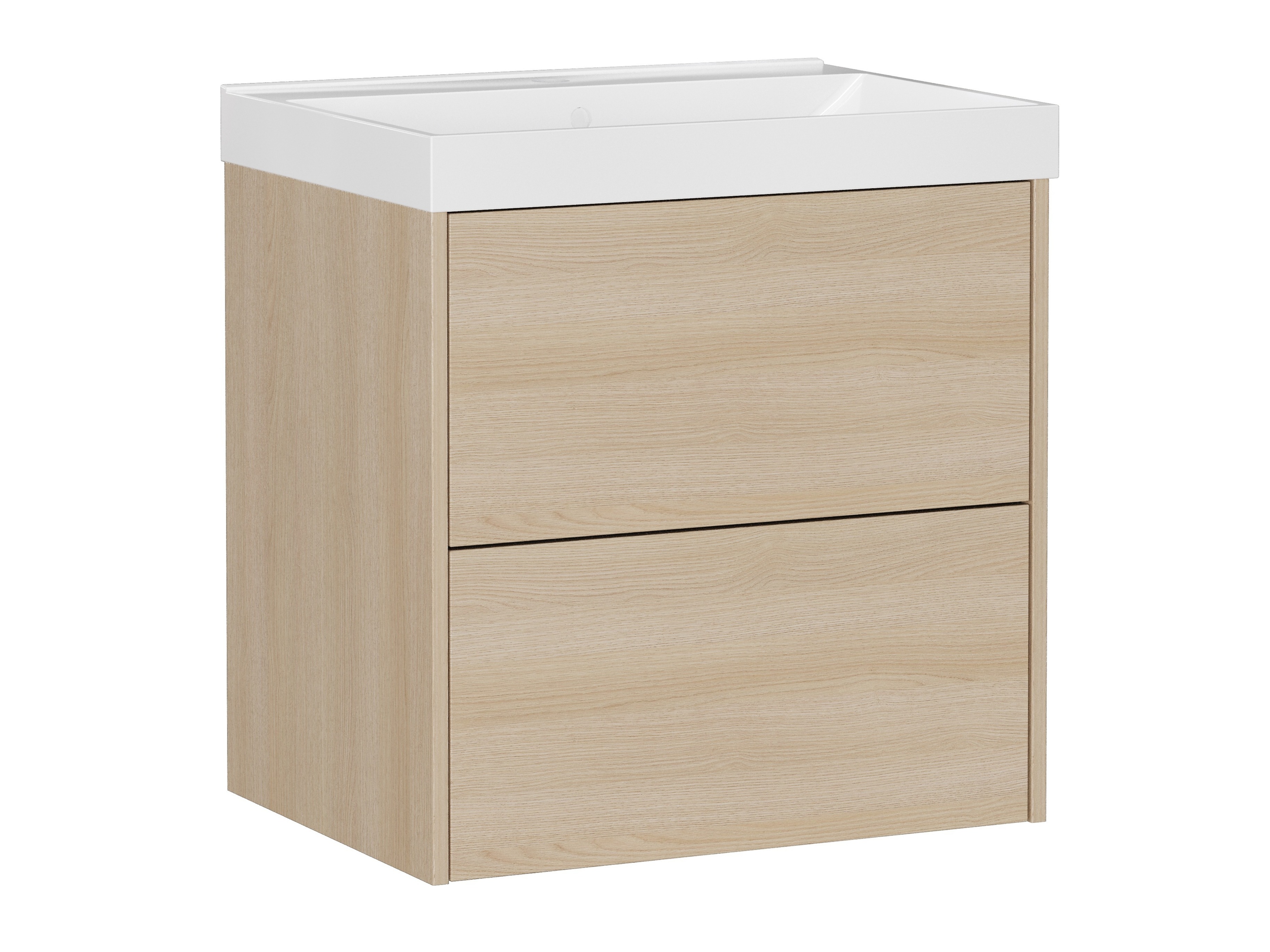 Pakabinama vonios spintelė praustuvui Sacramento 524 (Ąžuolas)