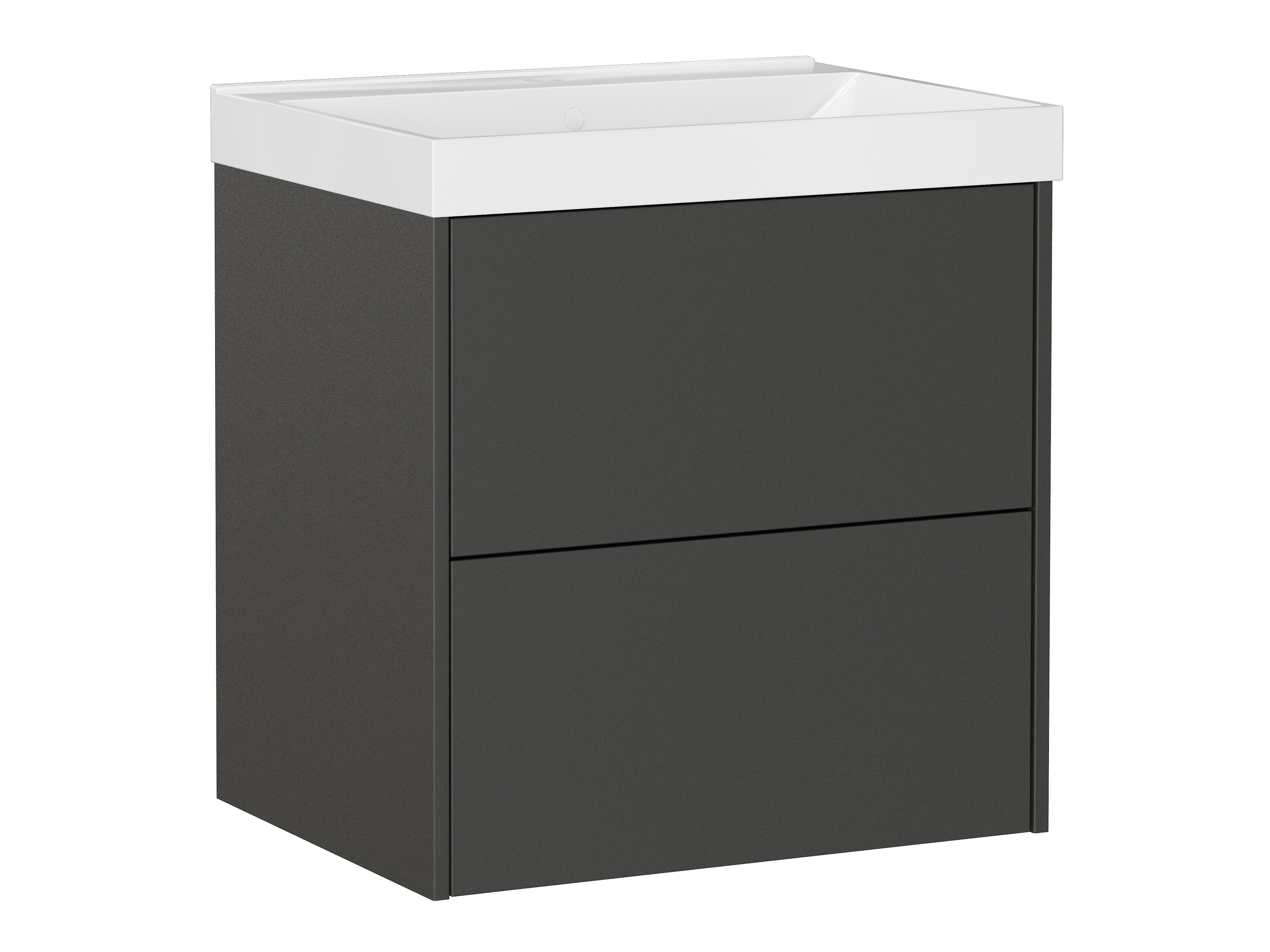 Pakabinama vonios spintelė praustuvui Sacramento 524 (Grafitas)