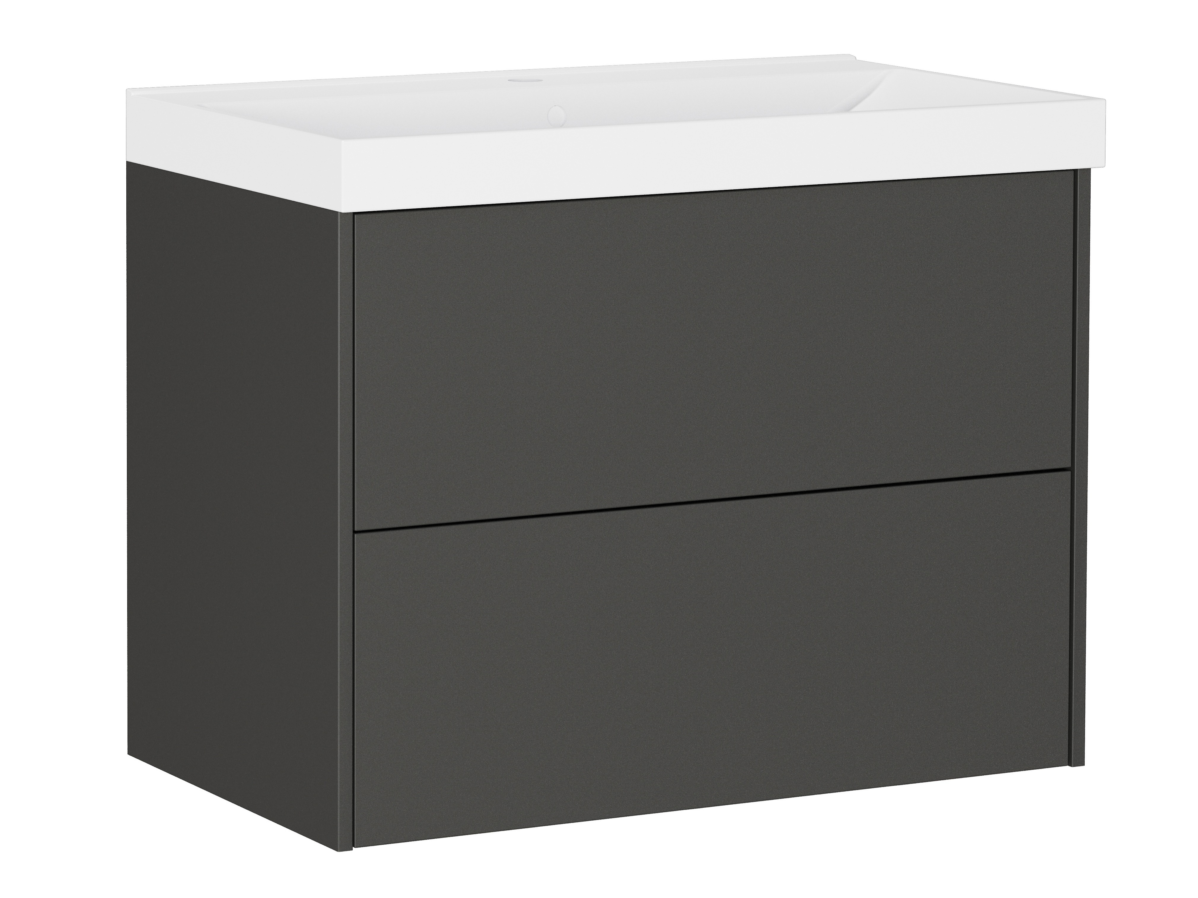 Pakabinama vonios spintelė praustuvui Sacramento 525 (Grafitas)