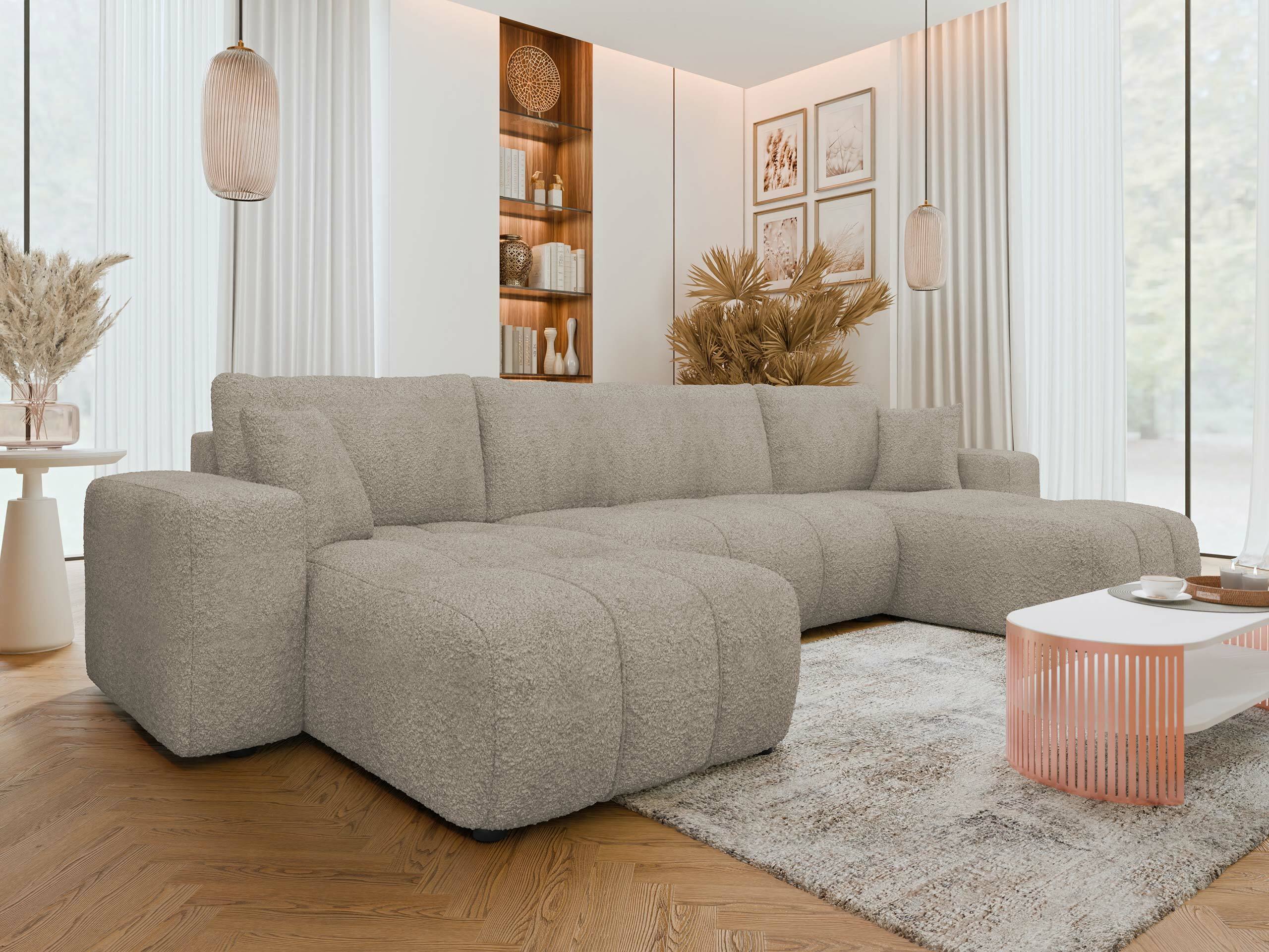 Minkštas kampas Comfivo Laurus II (Coral 50)