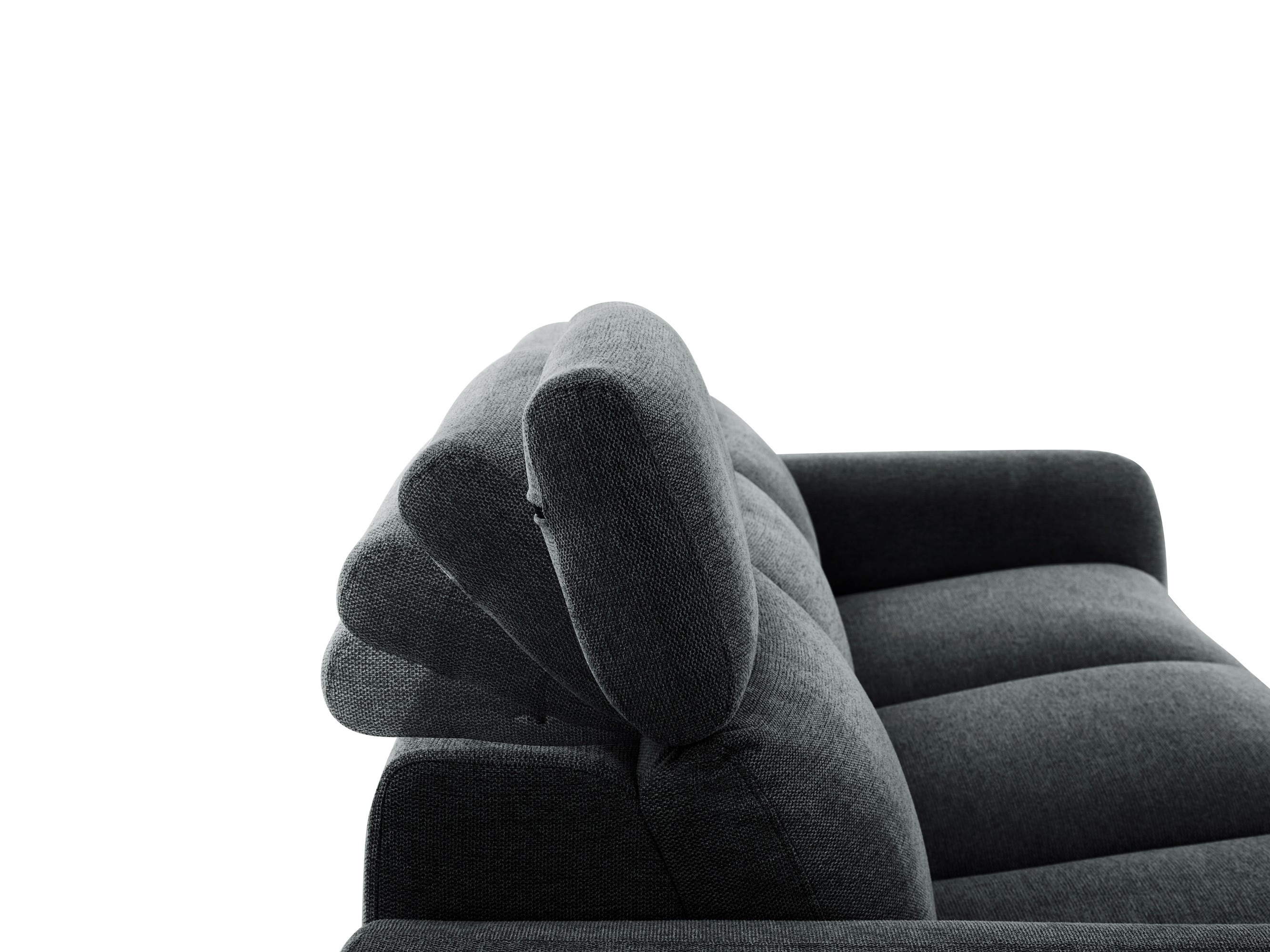 Minkštas kampas reglaineris Denton 1510 (Antracitas)