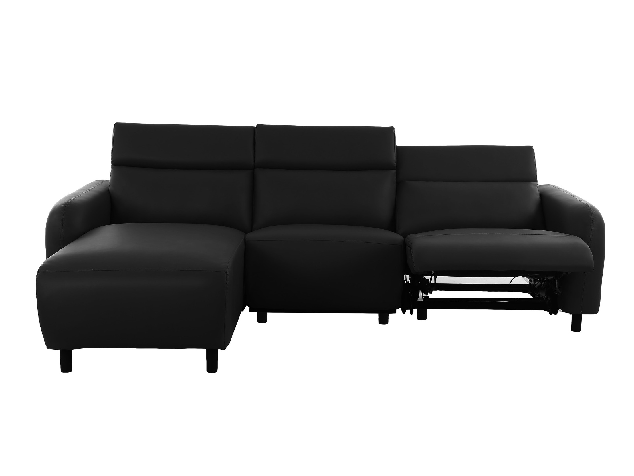 Minkštas kampas reglaineris Denton 1510 (Juoda)