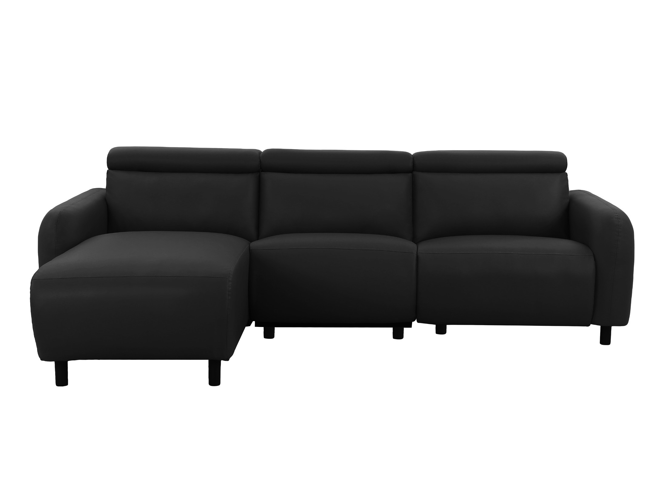 Minkštas kampas reglaineris Denton 1510 (Juoda)