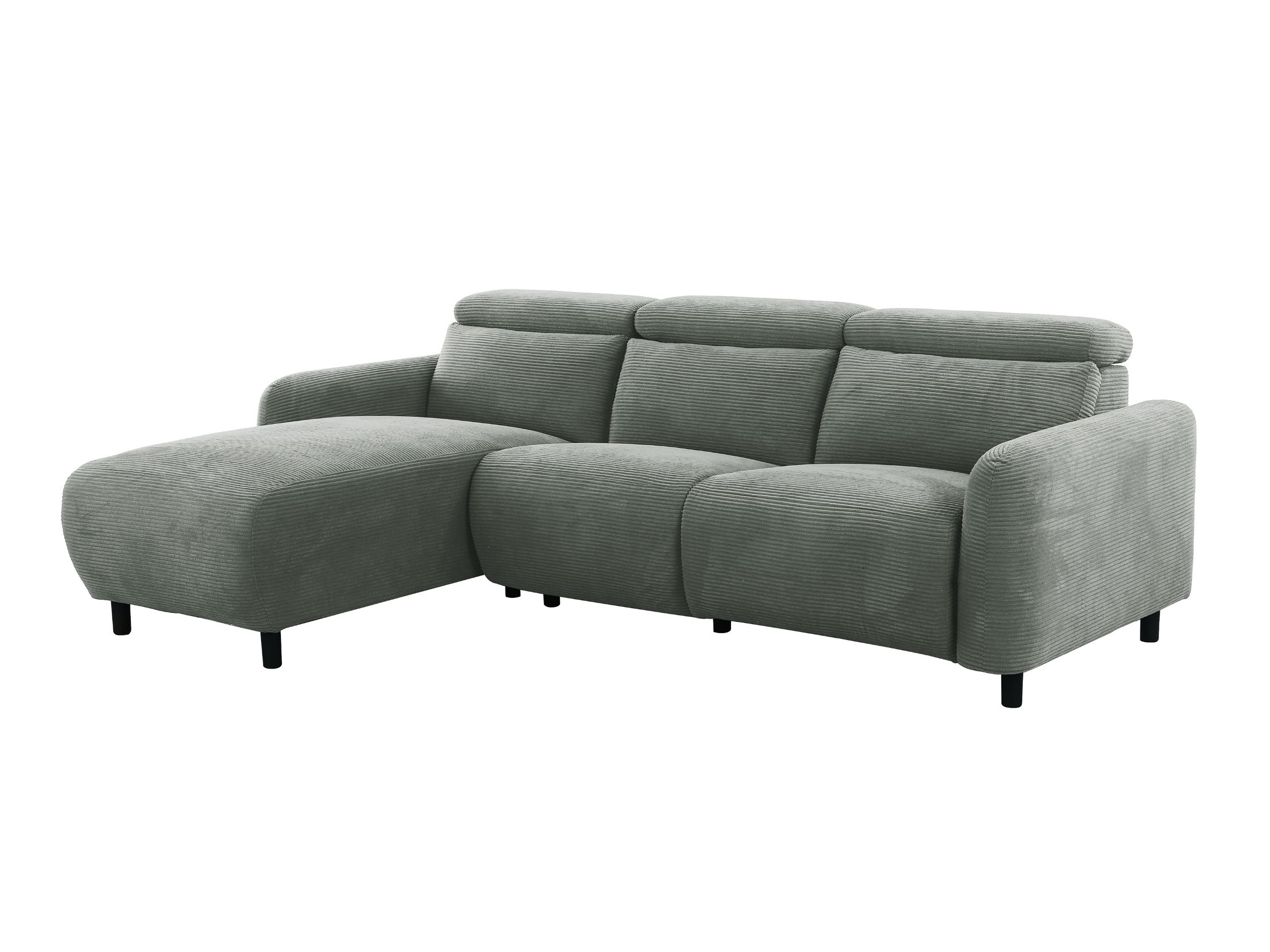 Minkštas kampas reglaineris Denton 1510 (Pilka)