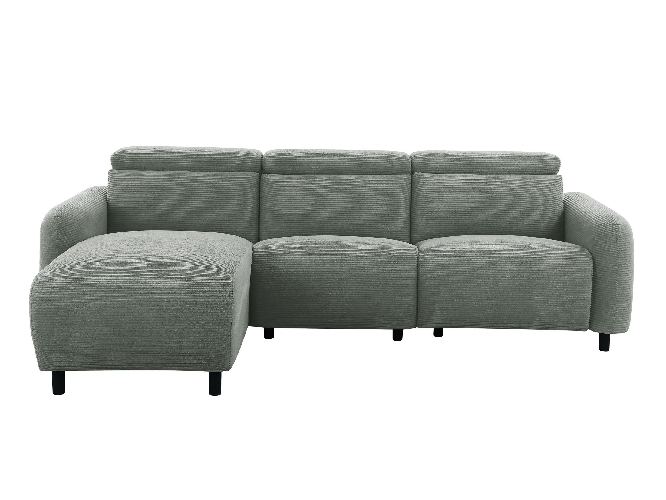 Minkštas kampas reglaineris Denton 1510 (Pilka)