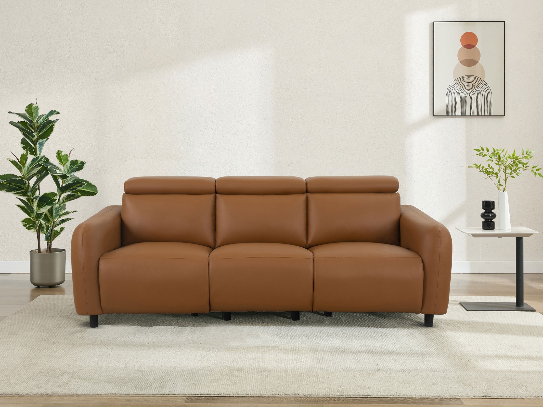 Sofa reglaineris Denton 1511 (Oranžinė)