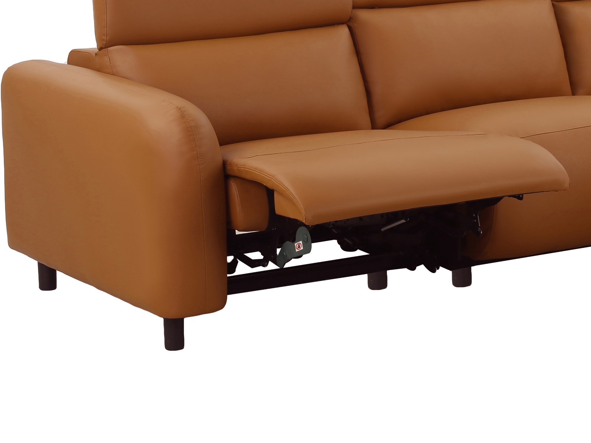 Sofa reglaineris Denton 1511 (Oranžinė)