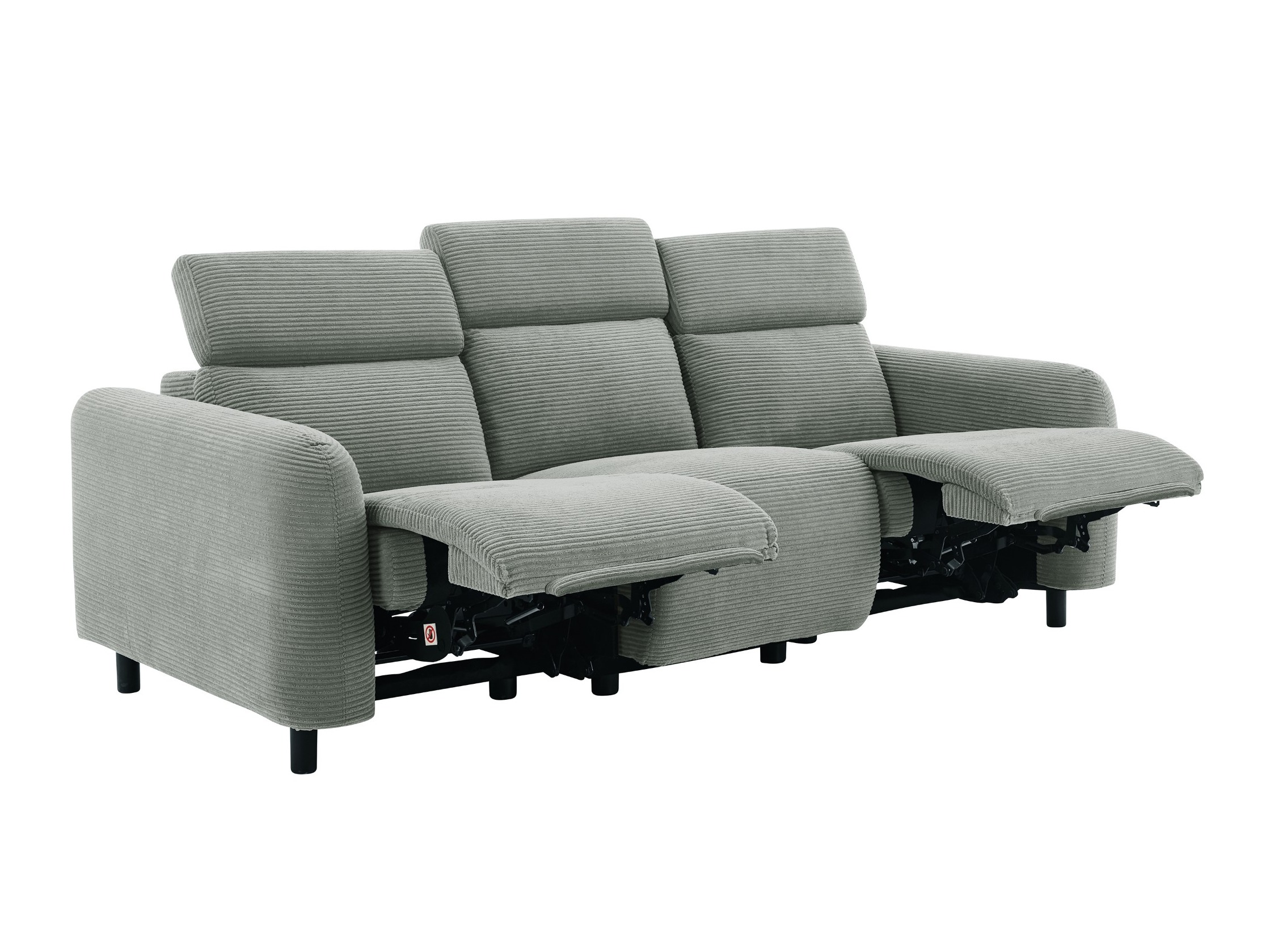 Sofa reglaineris Denton 1512 (Pilka)