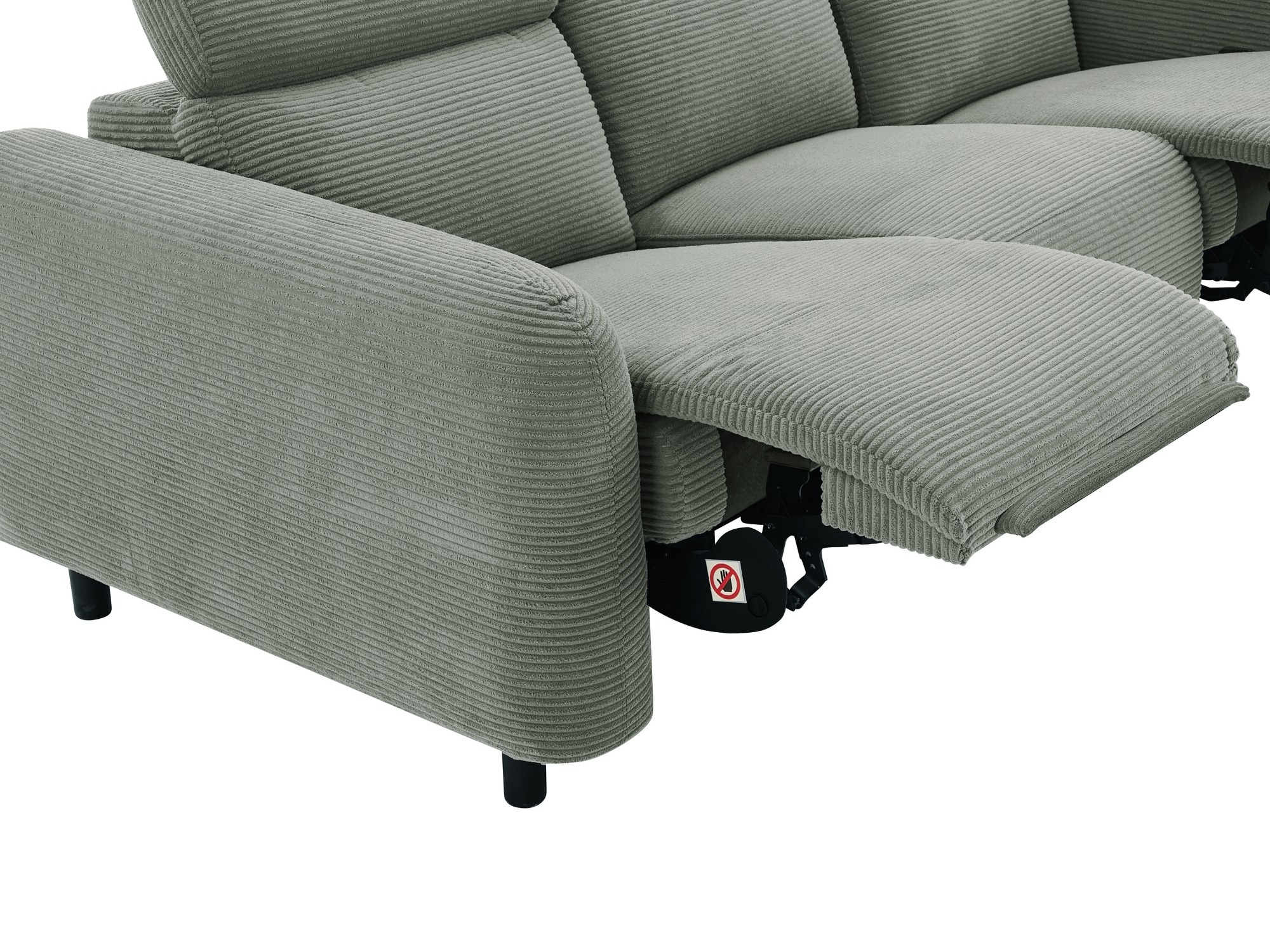 Sofa reglaineris Denton 1512 (Pilka)