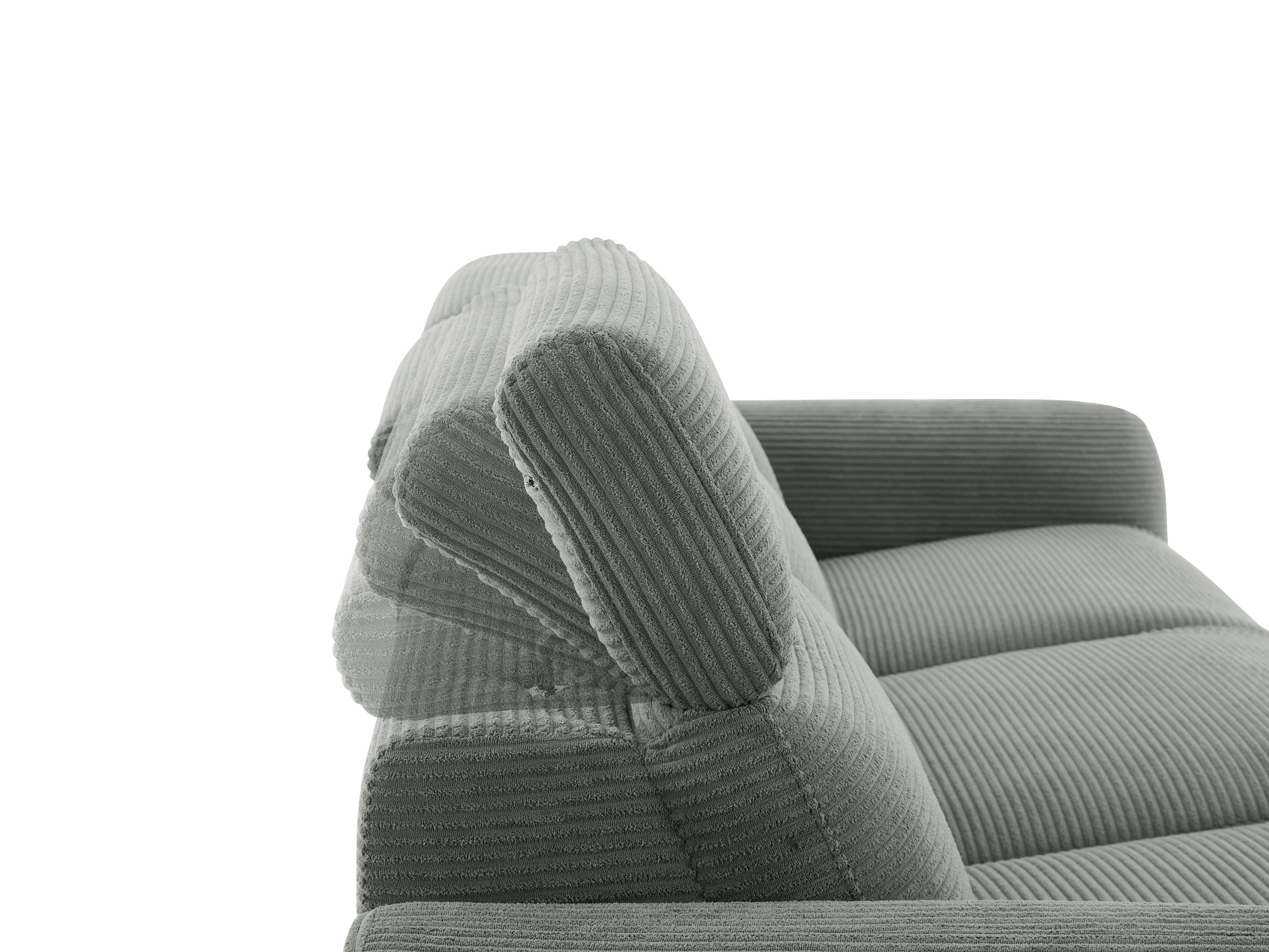 Sofa reglaineris Denton 1512 (Pilka)