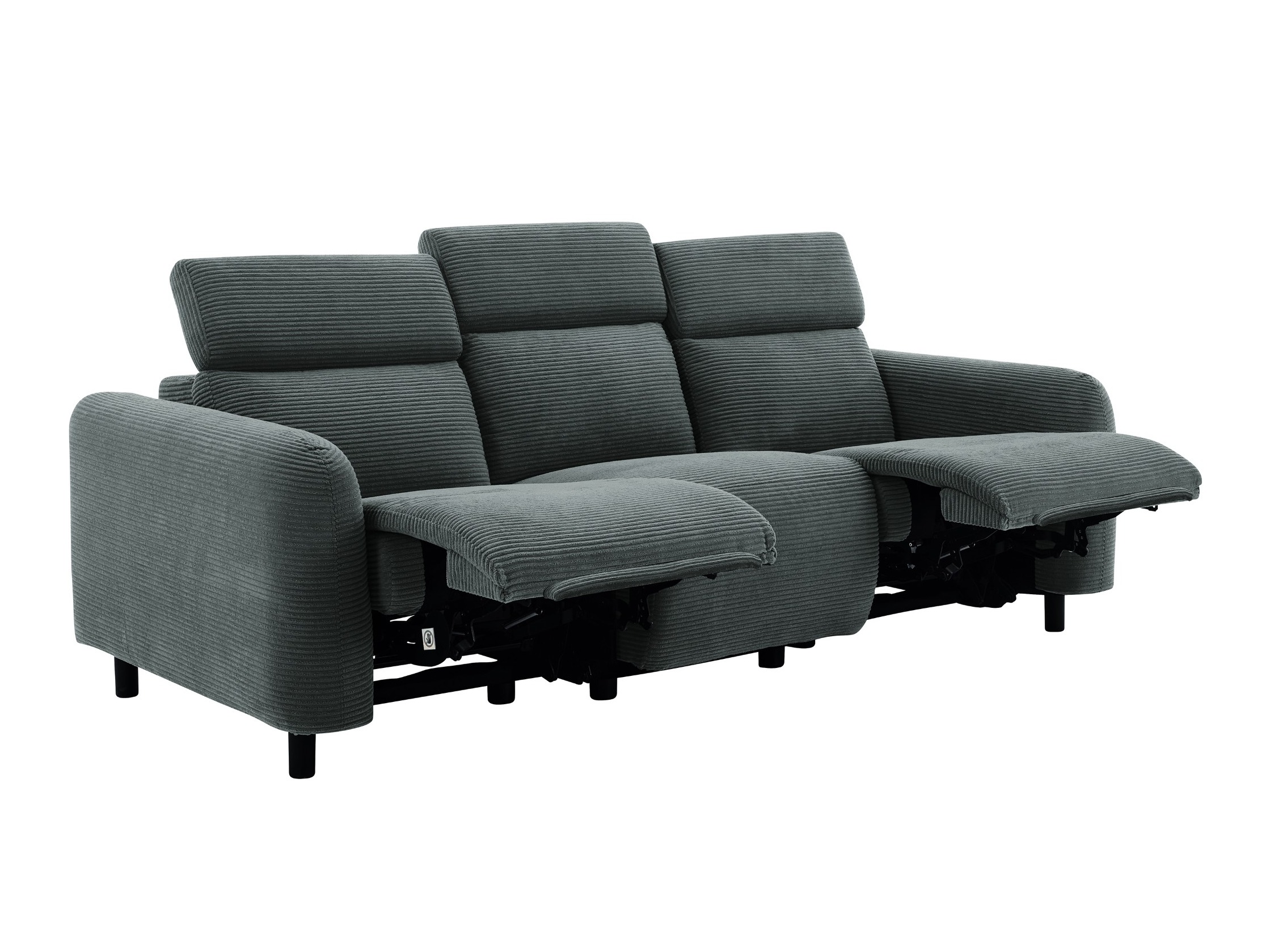 Sofa reglaineris Denton 1512 (Tamsi pilka)