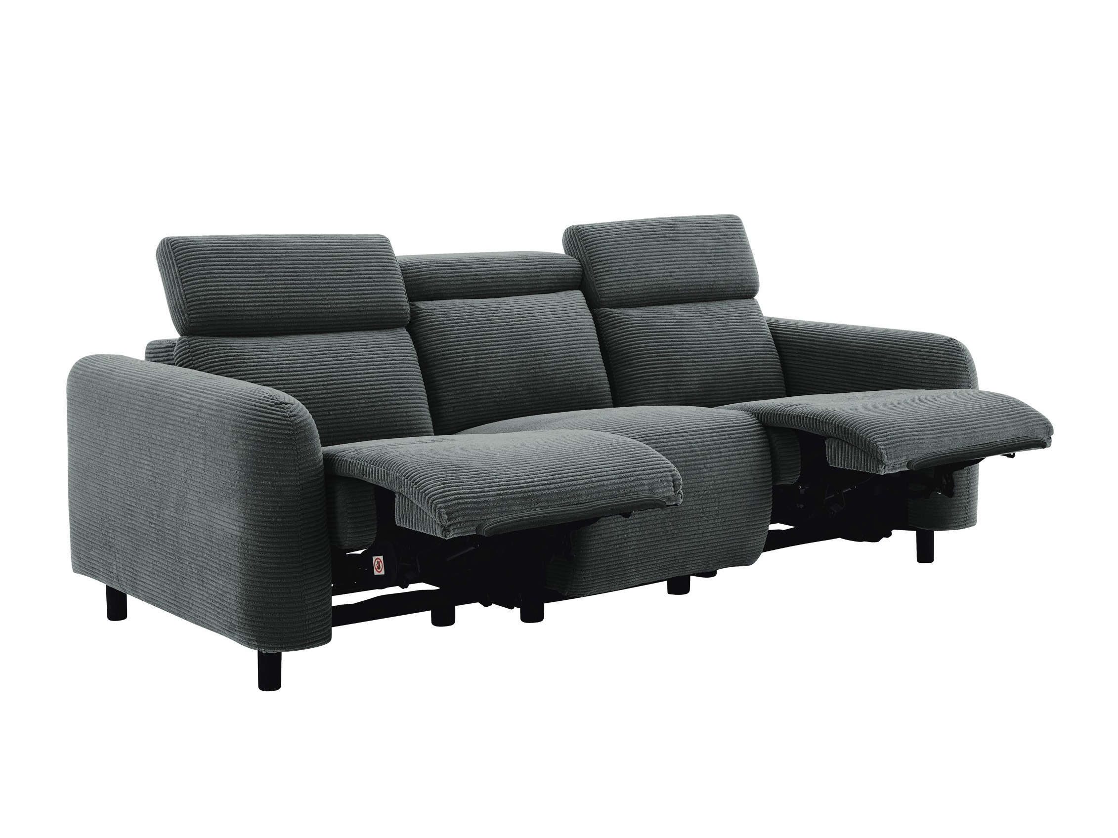Sofa reglaineris Denton 1512 (Tamsi pilka)