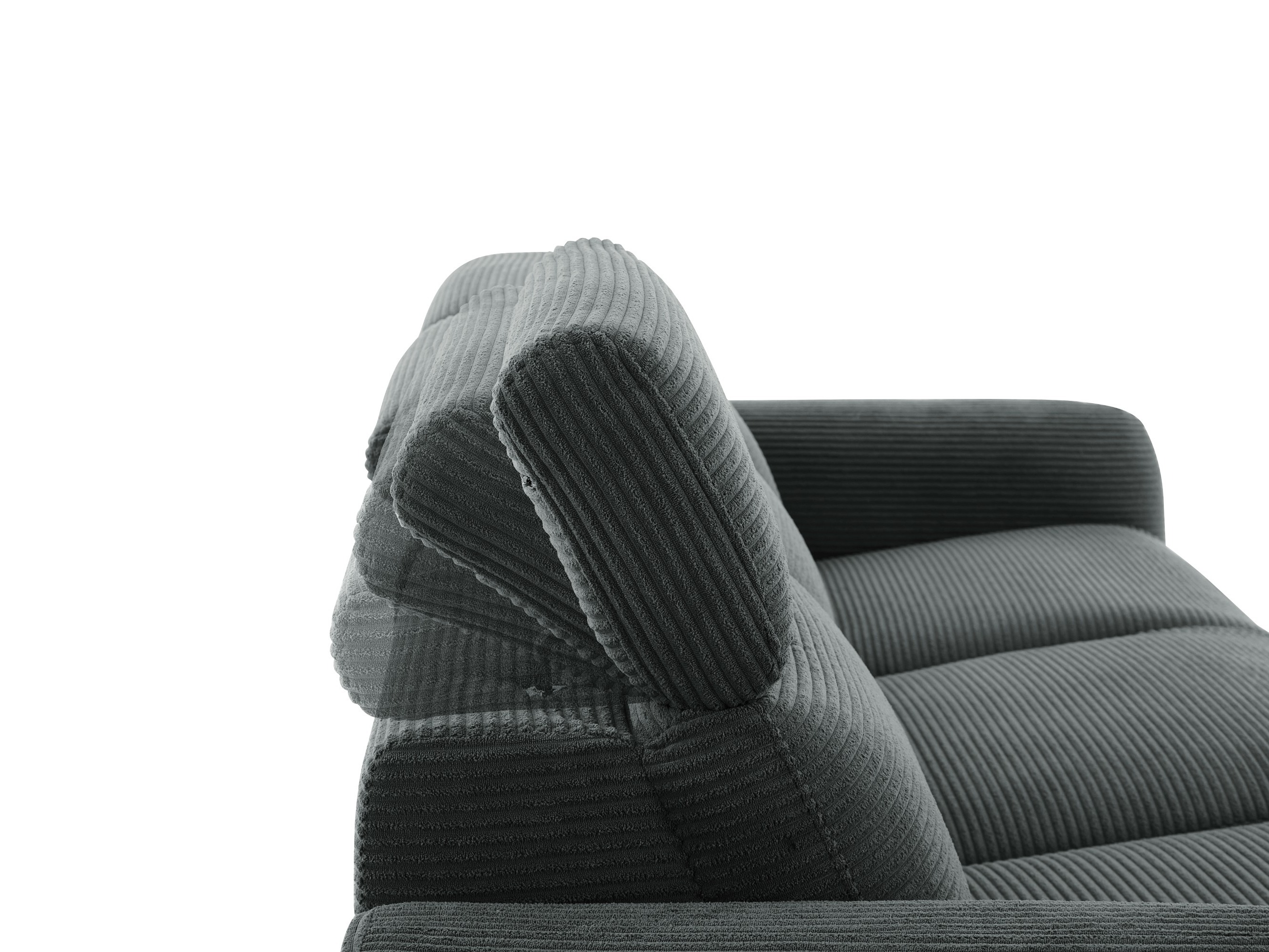 Sofa reglaineris Denton 1512 (Tamsi pilka)