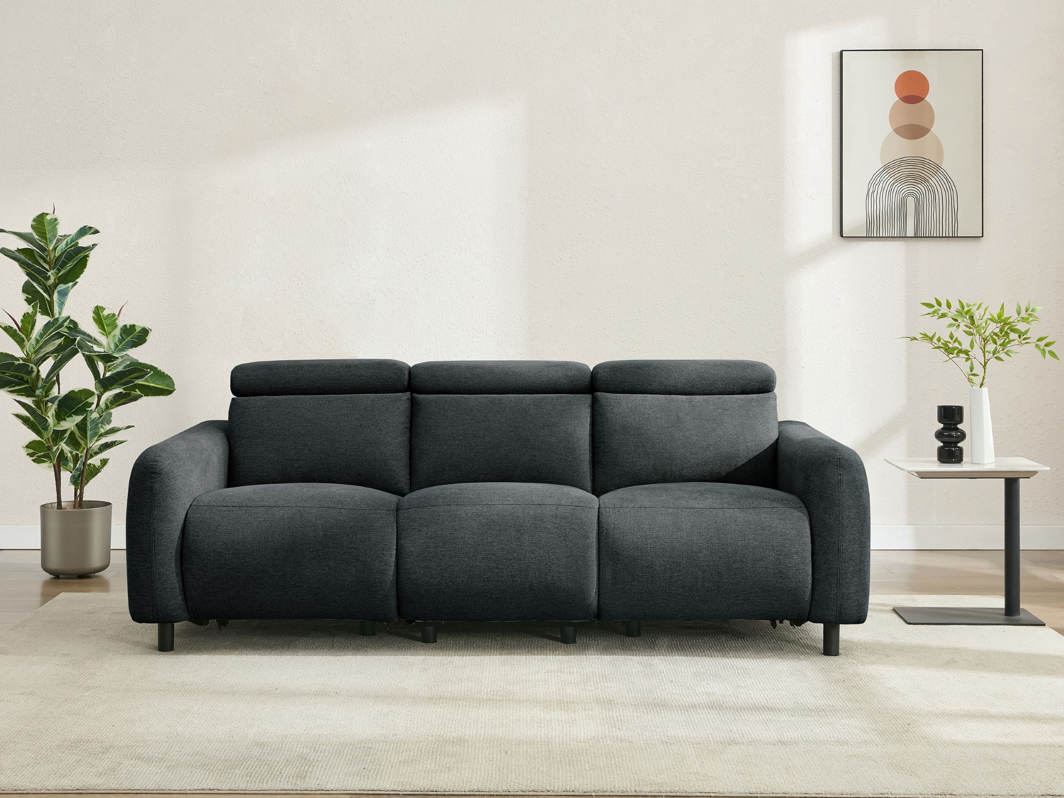 Sofa reglaineris Revbena 102 (Antracitas)