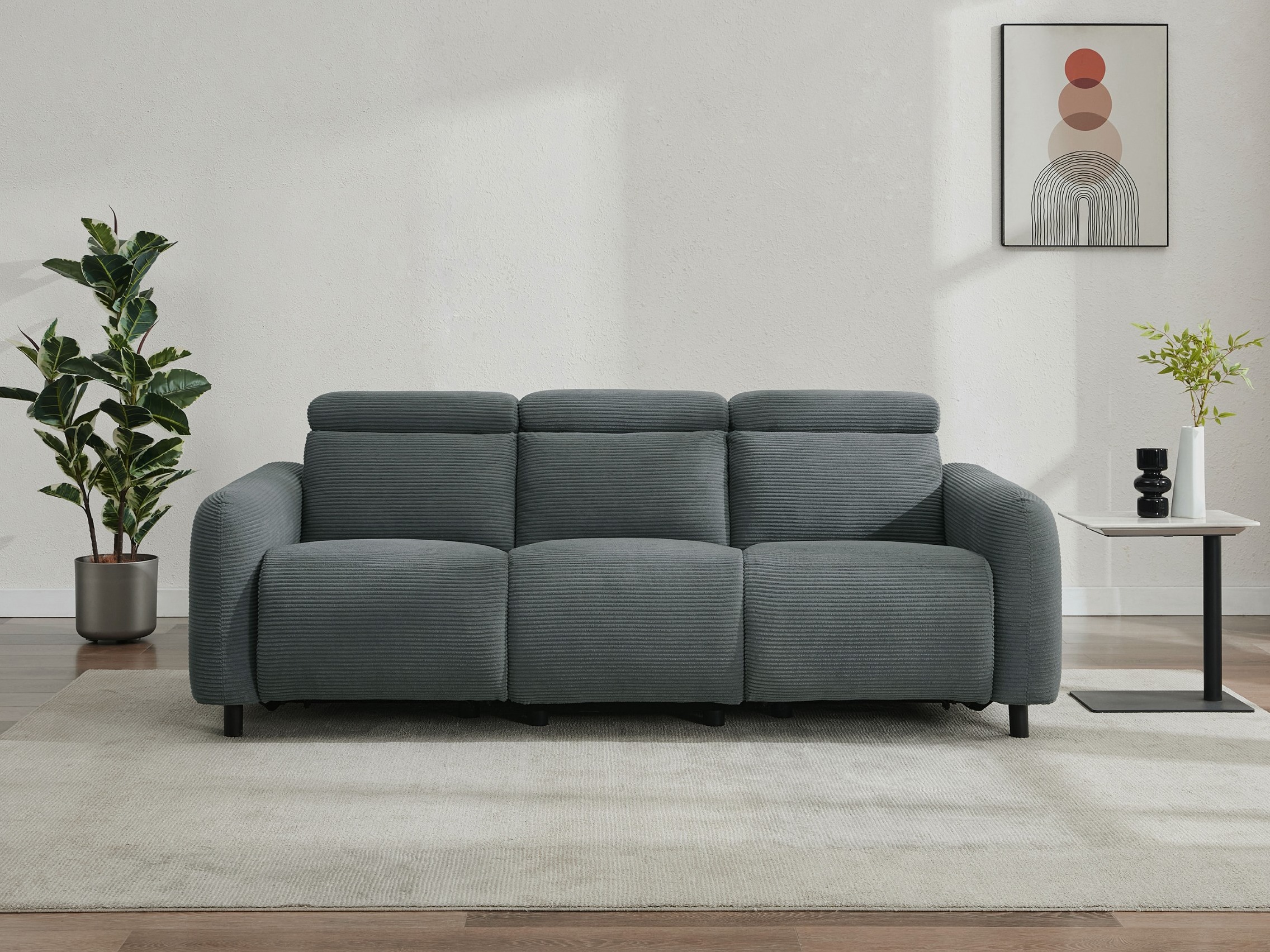 Sofa reglaineris Revbena 105 (Antracitas)