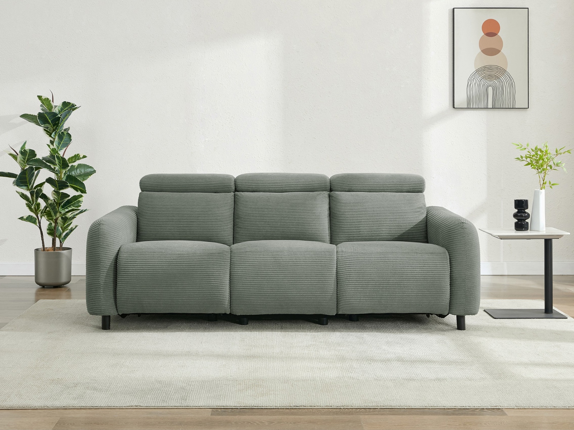 Sofa reglaineris Revbena 105 (Pilka)