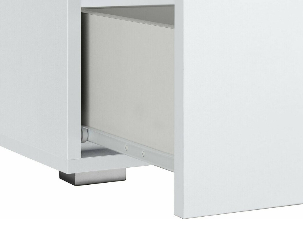 Pastatoma vonios spintelė praustuvui Soncamu 110 (Balta)