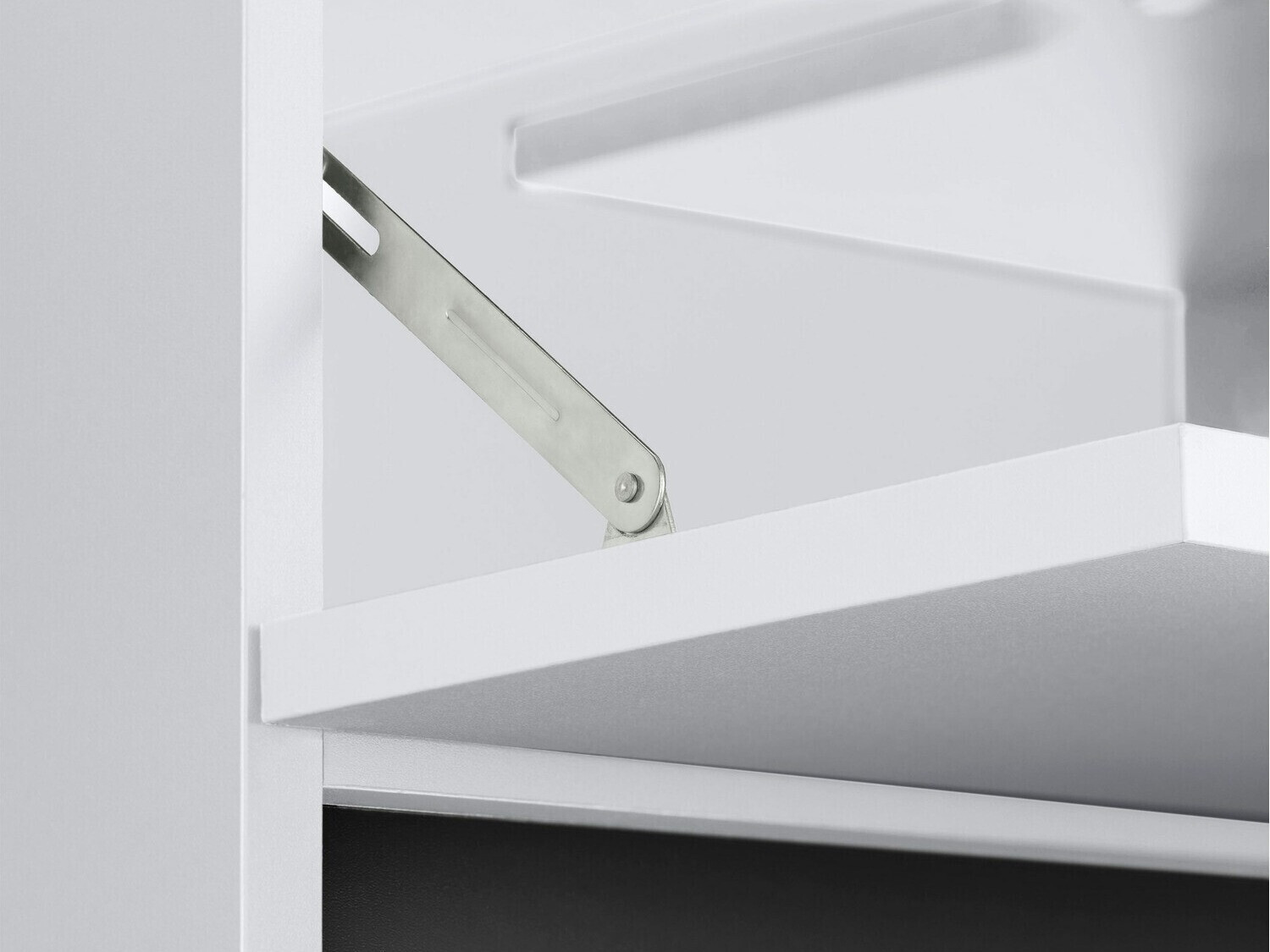 Pastatoma vonios spintelė praustuvui Soncamu 110 (Balta)