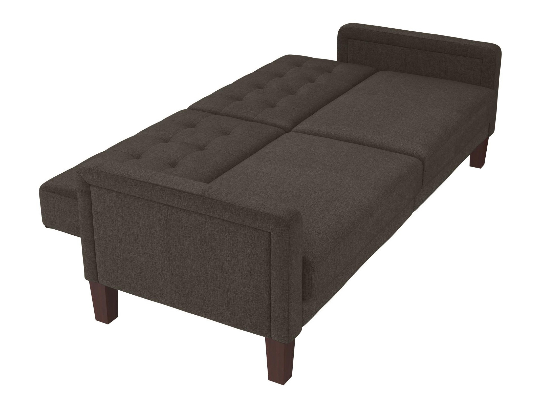 Sofa lova Tulsa 128 (Tamsi pilka)