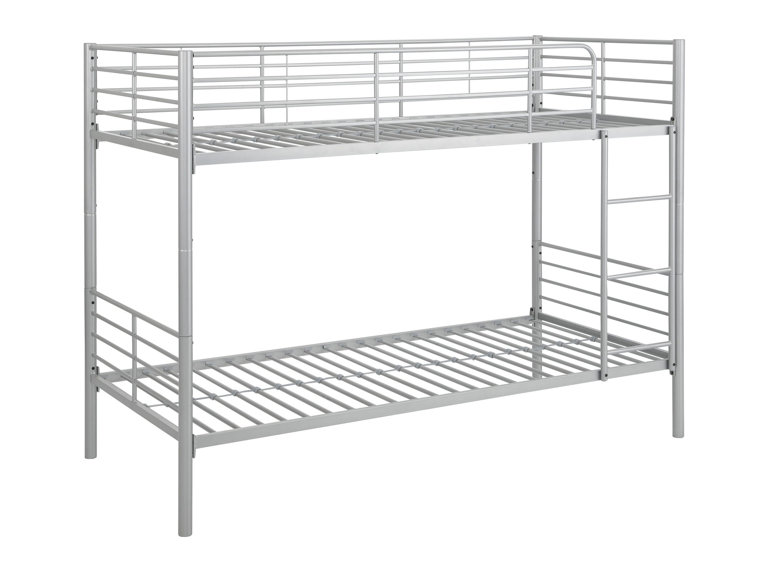 Dviaukštė lova Denton 1518 (Sidabrinė)