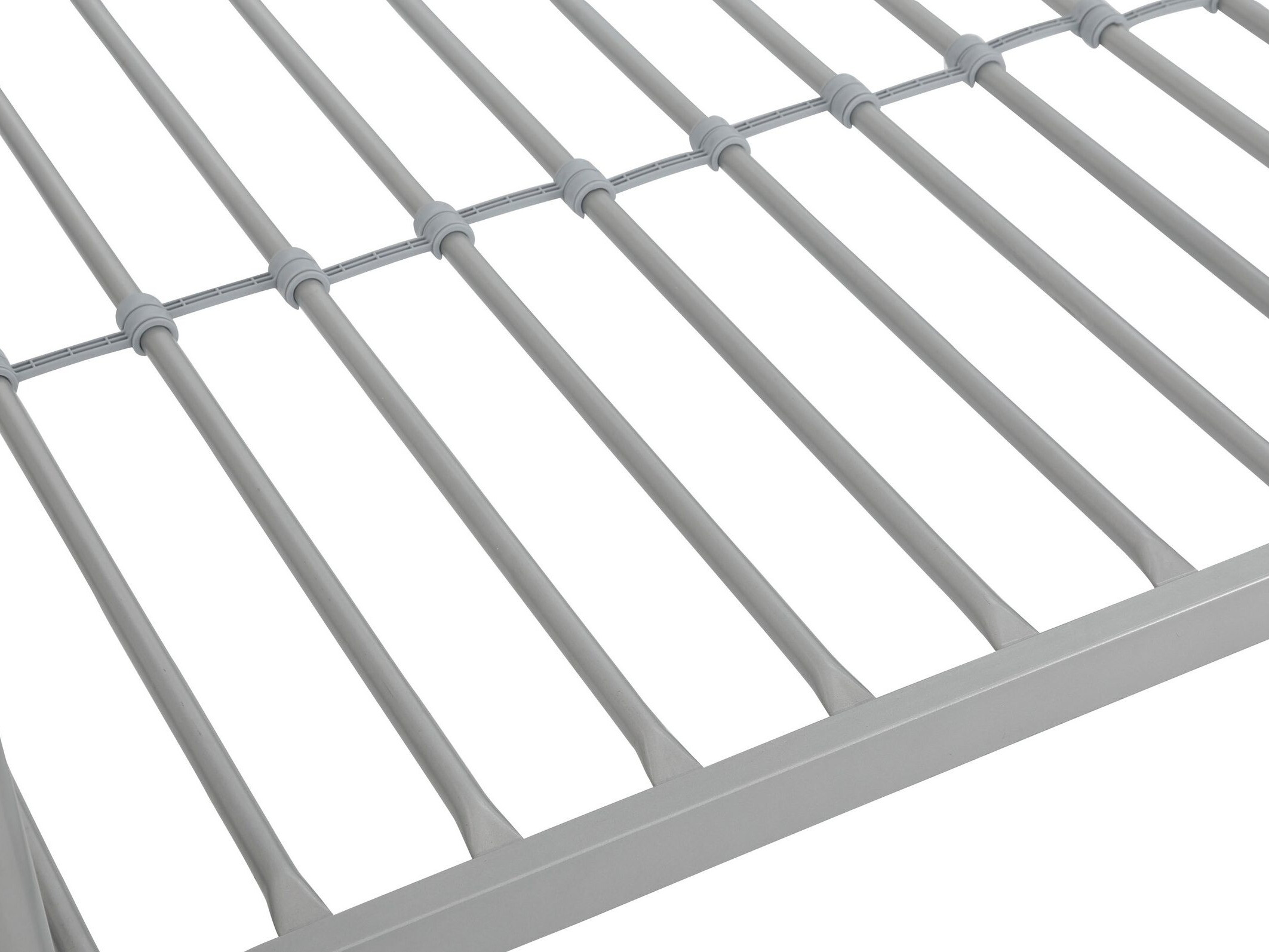 Dviaukštė lova Denton 1518 (Sidabrinė)