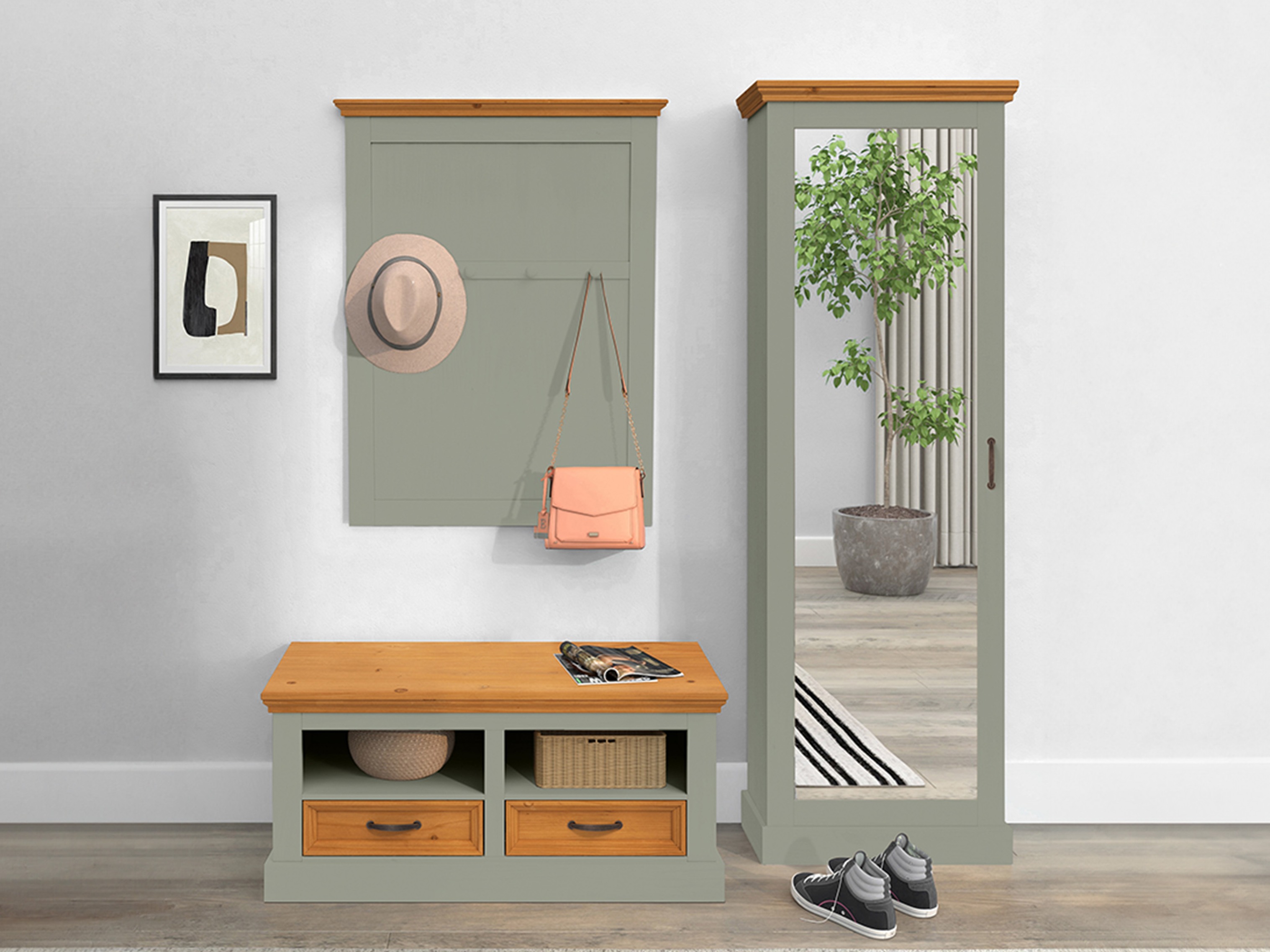 Kabykla Tolelio 129 (Žalia + Pušis)