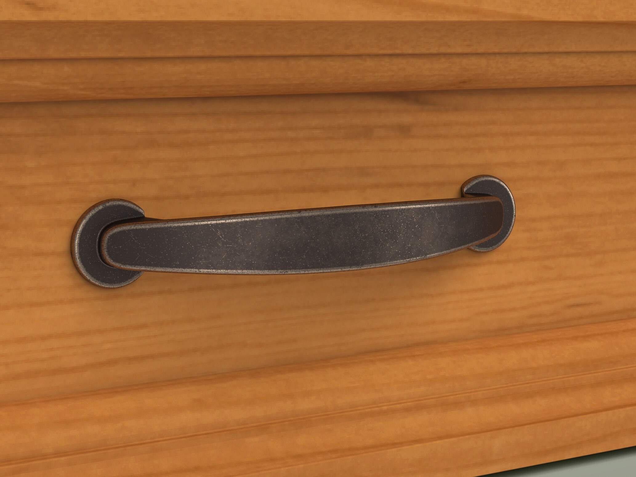 Komoda Tolelio 128 (Žalia + Pušis)