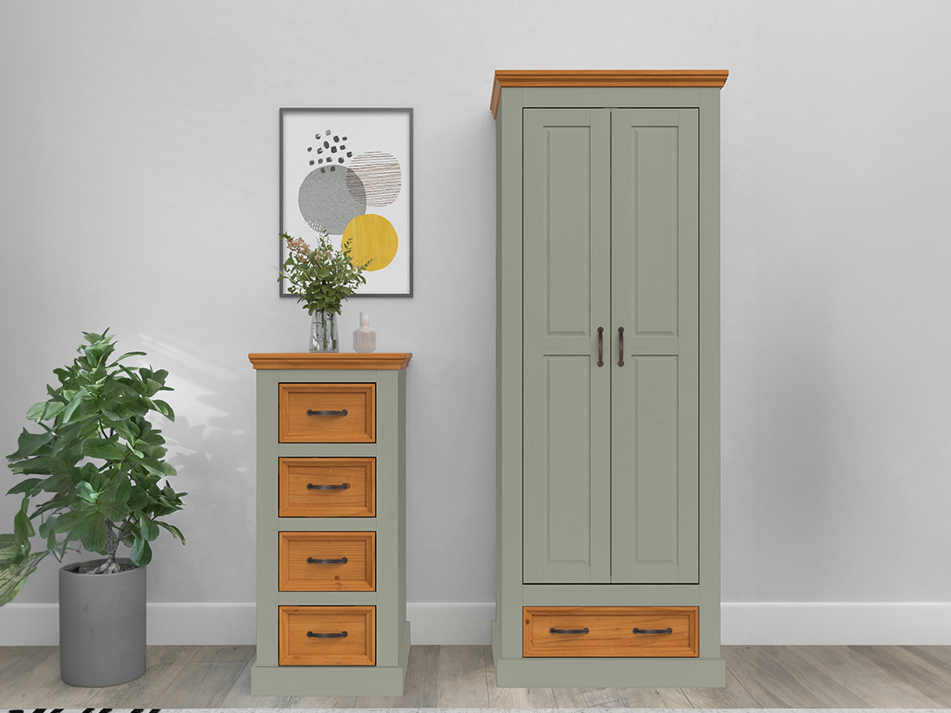 Spinta Tolelio 124 (Žalia + Pušis)