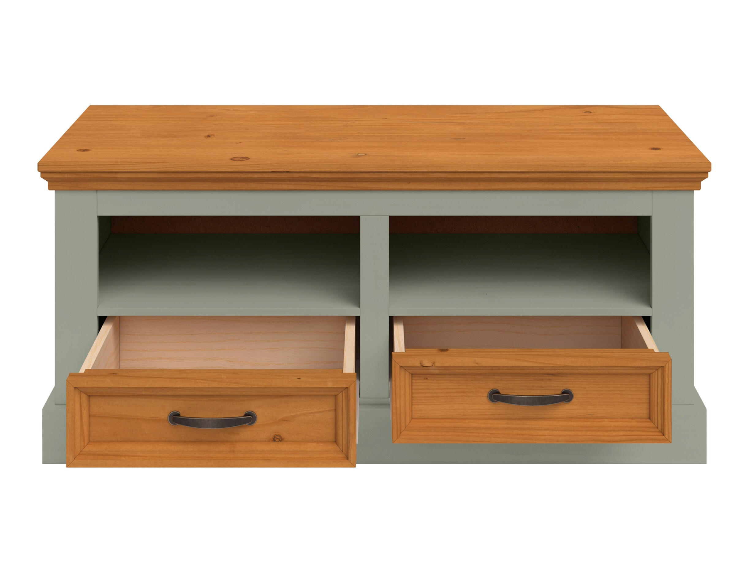 TV staliukas Tolelio 128 (Žalia + Pušis)