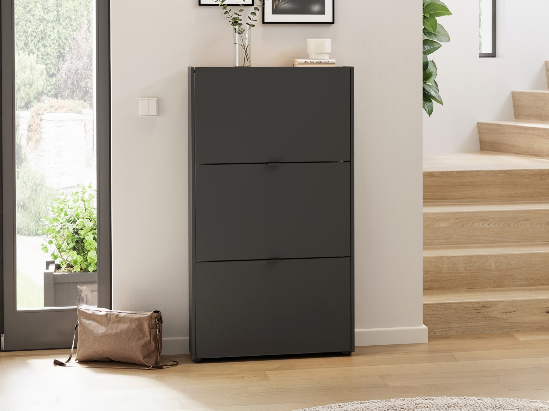 Batų dėžė Cirsale 113 (Navarra ąžuolas + Grafitas)