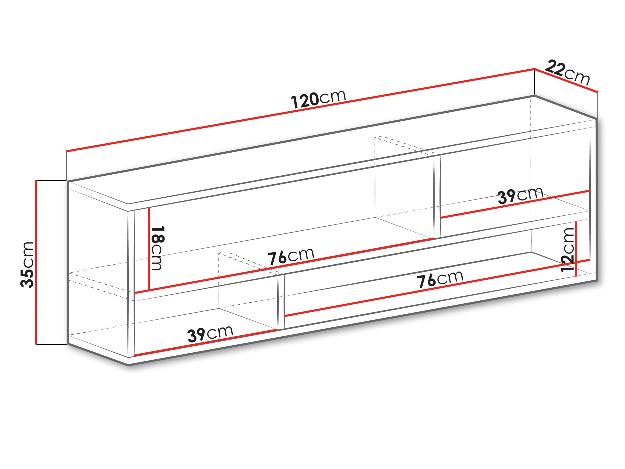 Pakabinama lentyna Tesmonu 111