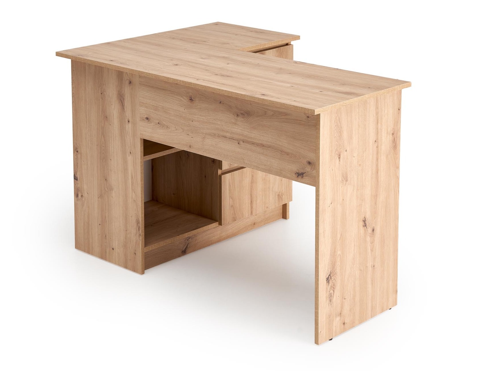 Kampinis darbo stalas Houston 1950 (Artisan ąžuolas)