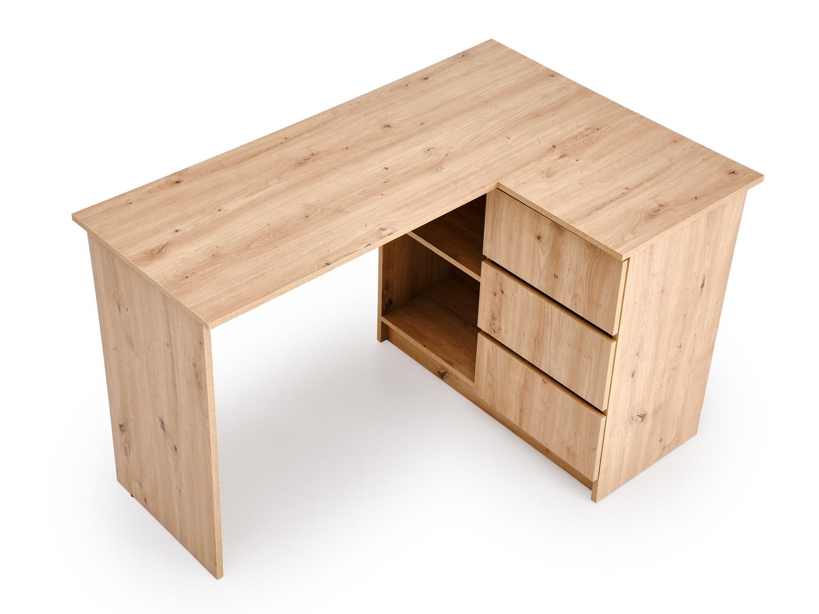 Kampinis darbo stalas Houston 1950 (Artisan ąžuolas)