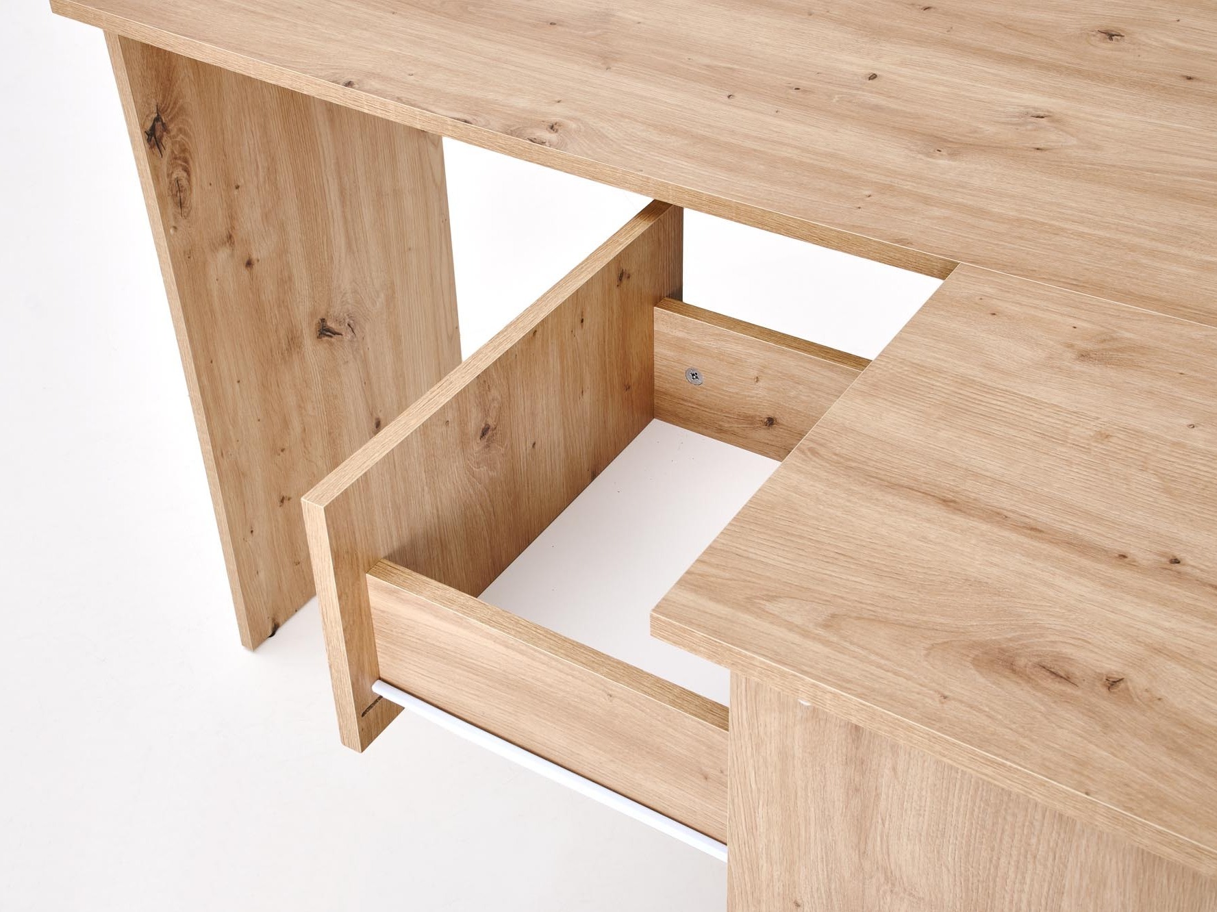 Kampinis darbo stalas Houston 1950 (Artisan ąžuolas)