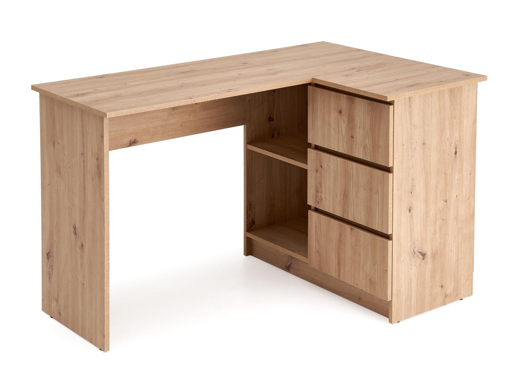 Kampinis darbo stalas Houston 1950 (Artisan ąžuolas)