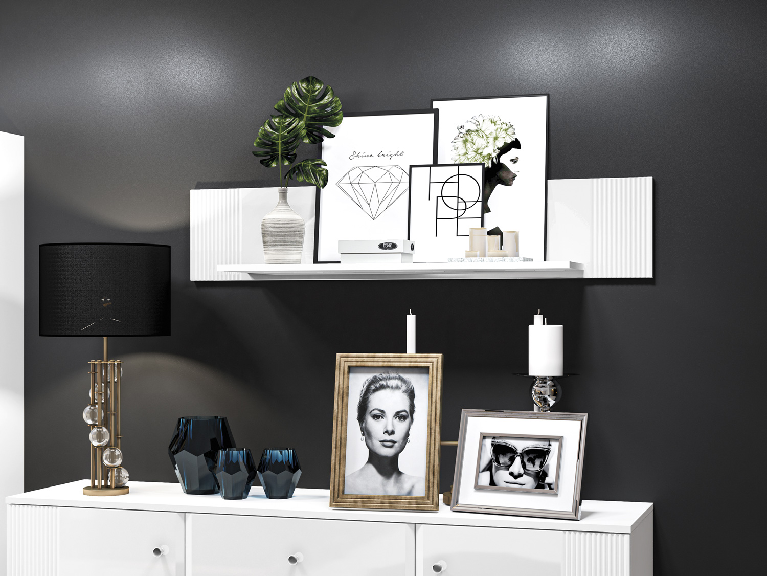 Pakabinama lentyna Madison U106