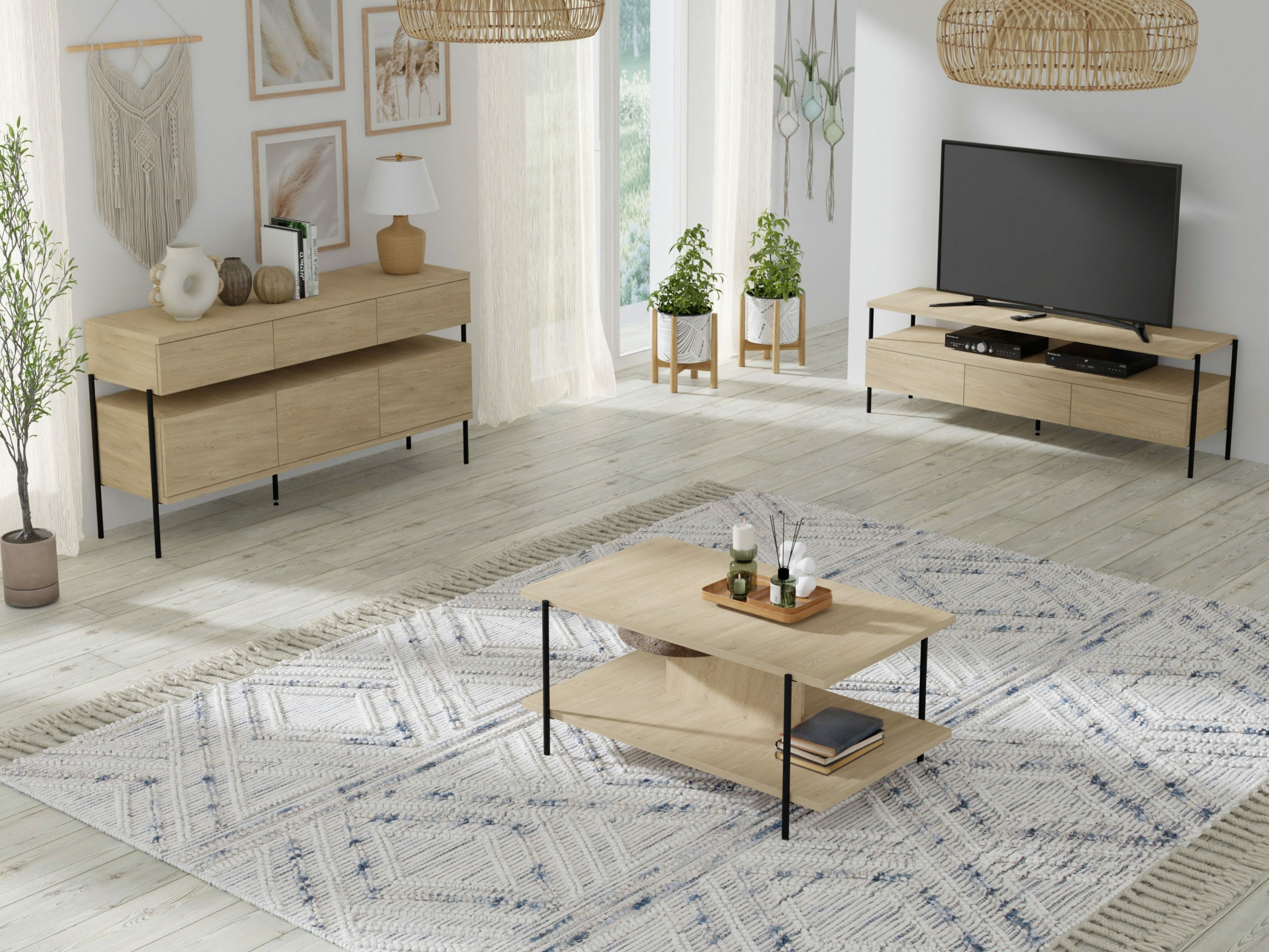 Svetainės komplektas Buffalo 209