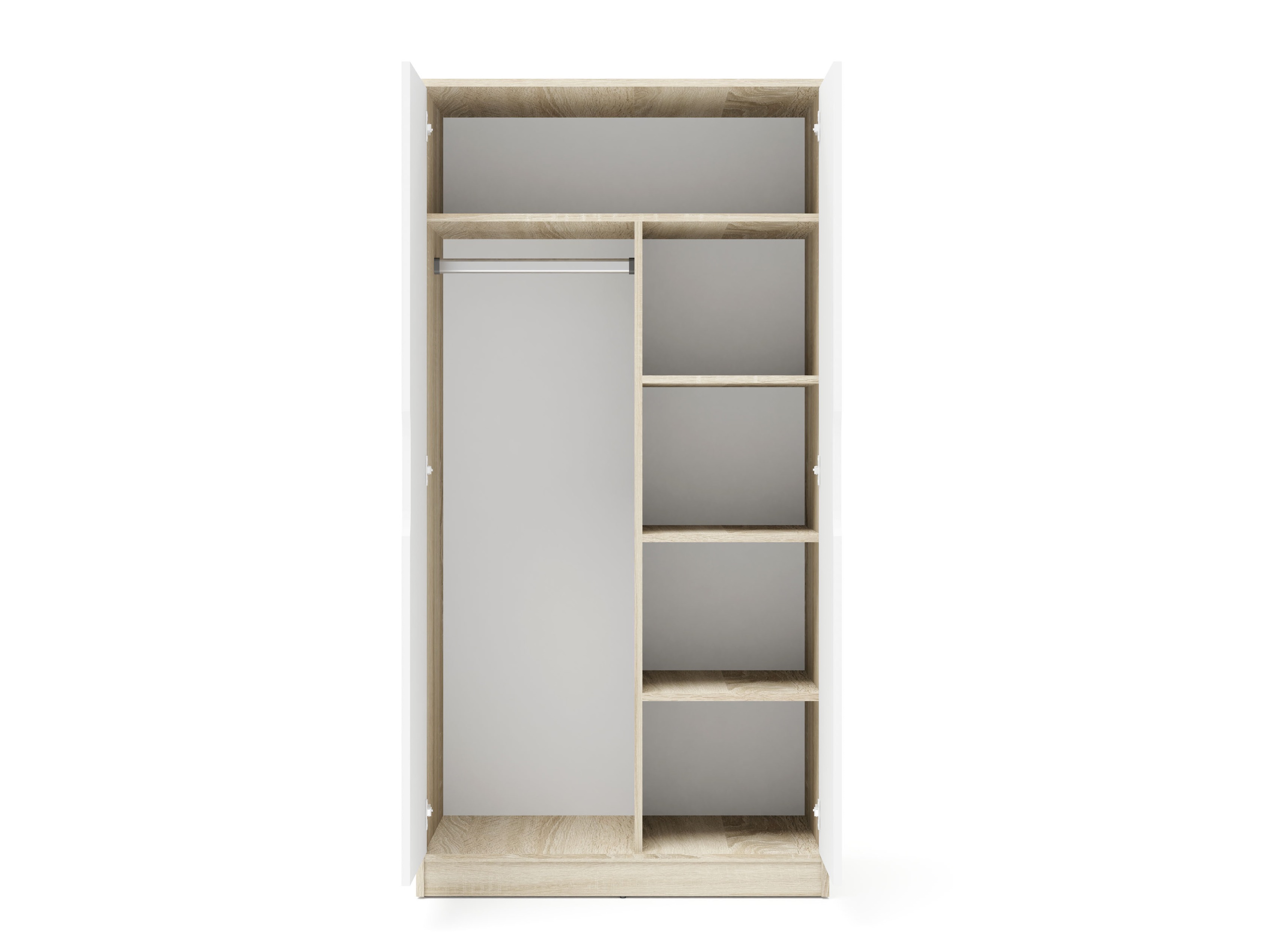 Vaikų kambario komplektas Elitenu 104 (Sonomos ąžuolas + Balta)