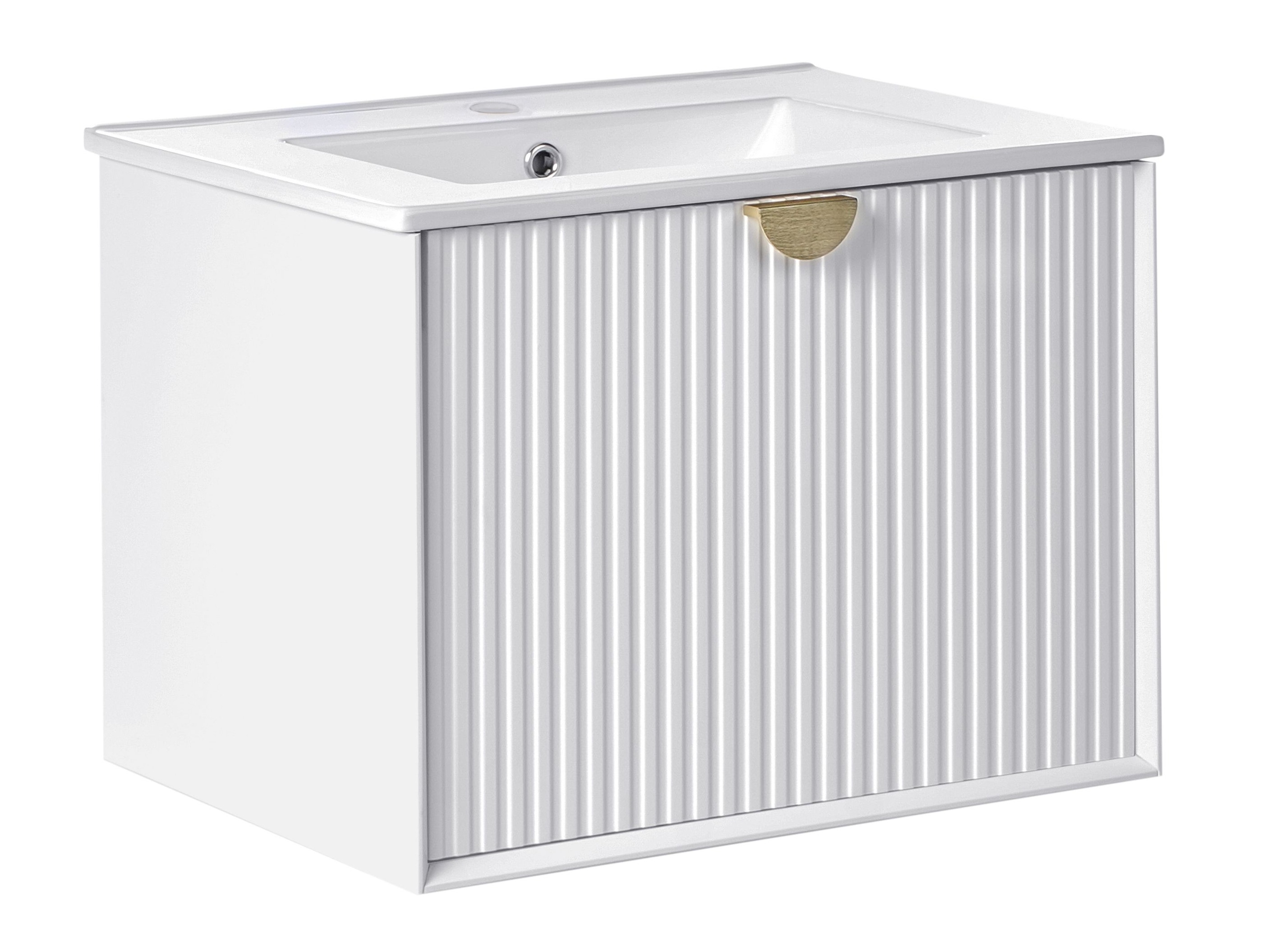 Pakabinama vonios spintelė praustuvui Berwyn 2870 (Balta)