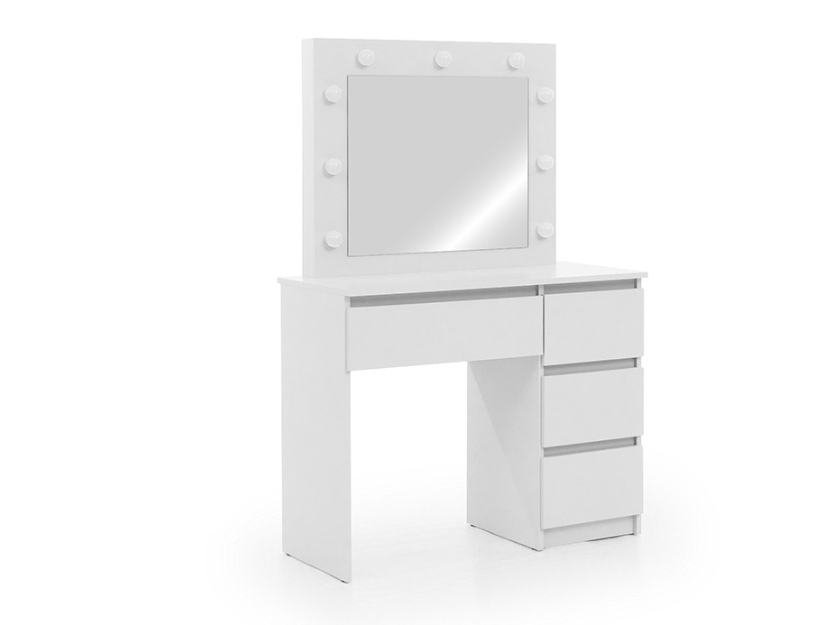 Makiažo staliukas Murrieta 194 (Balta)