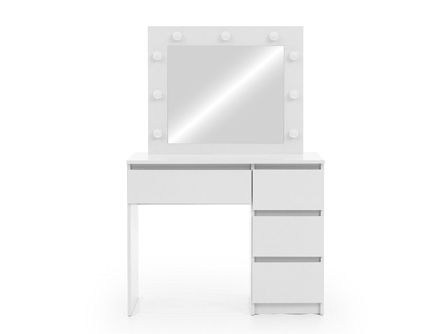 Makiažo staliukas Murrieta 194 (Balta)