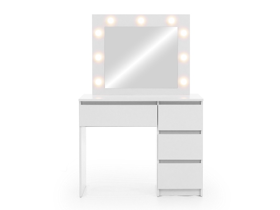 Makiažo staliukas Murrieta 194 (Balta)