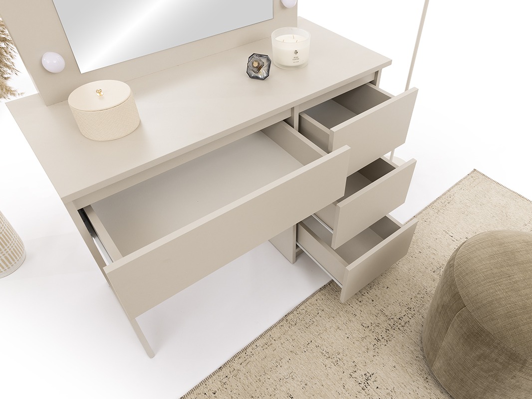 Makiažo staliukas Murrieta 194 (Kašmyras)