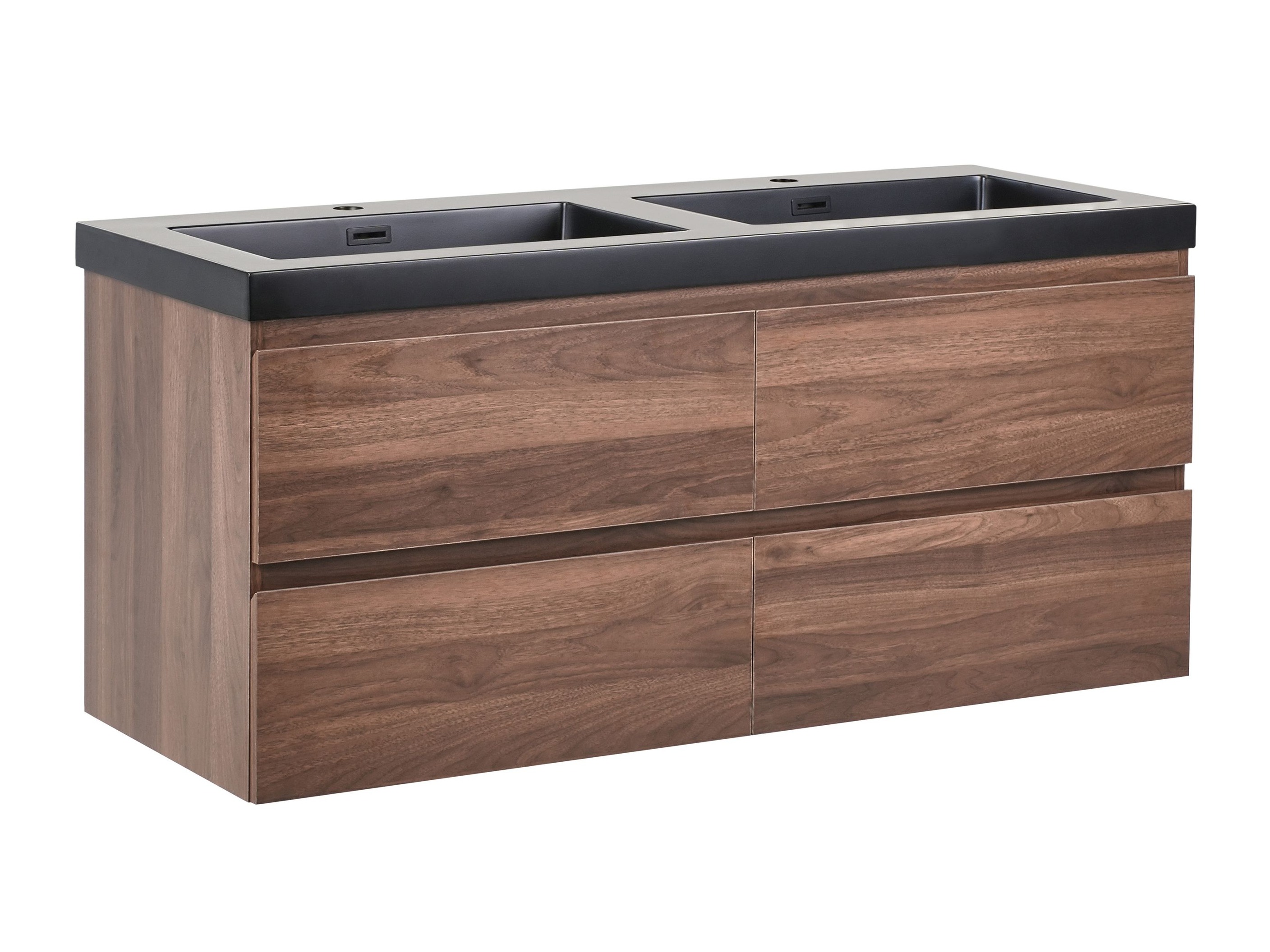 Pakabinama vonios spintelė praustuvui Berwyn 2873 (Tamsi ruda)